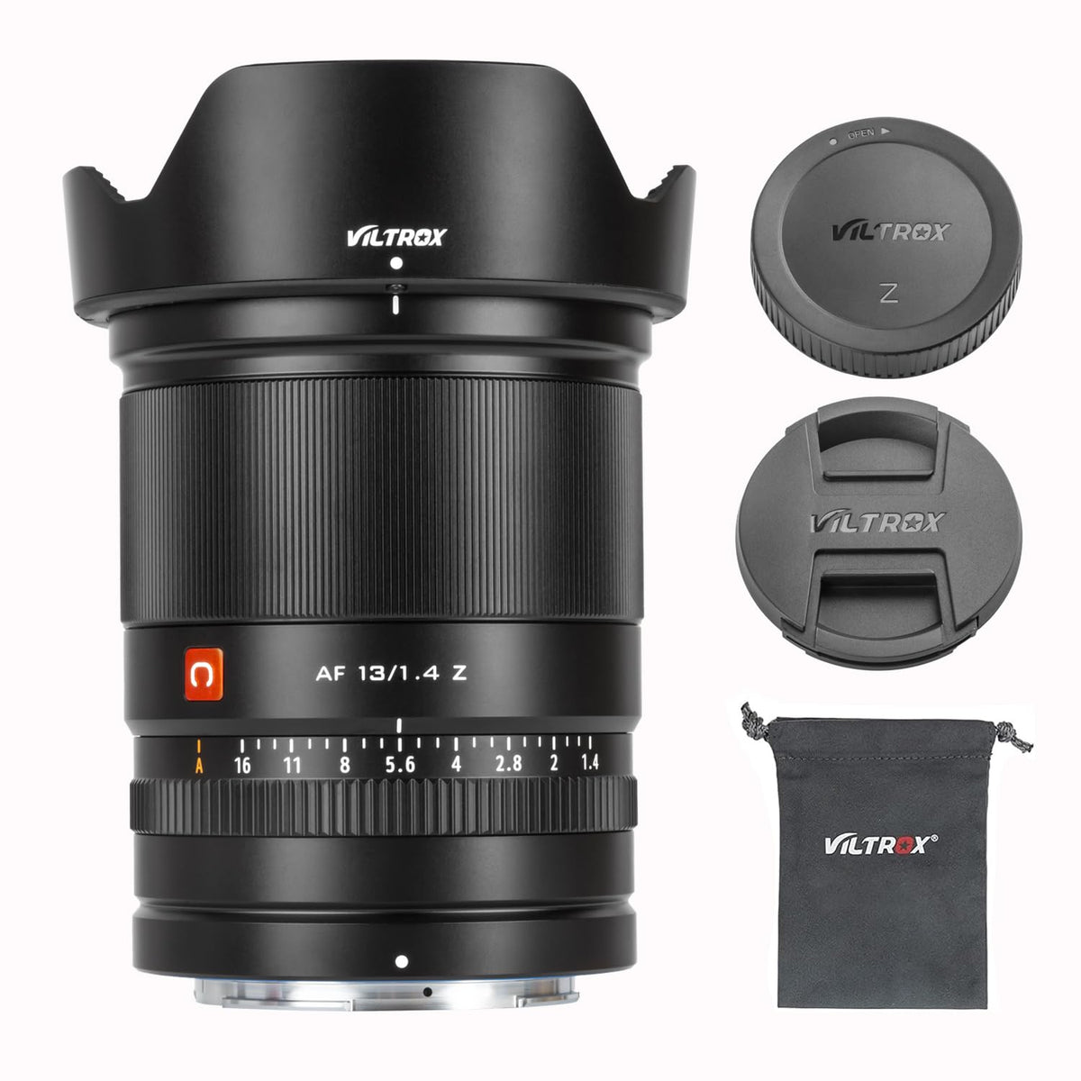 VILTROX 13mm f/1.4 F1.4 Auto Focus Lens for Nikon Z-Mount Camera,Wide Angle APS-C Camera Lens for Nikon Z50 Z30 Z6II Z7II Z5 Z6 Z7 Z9 ZFC