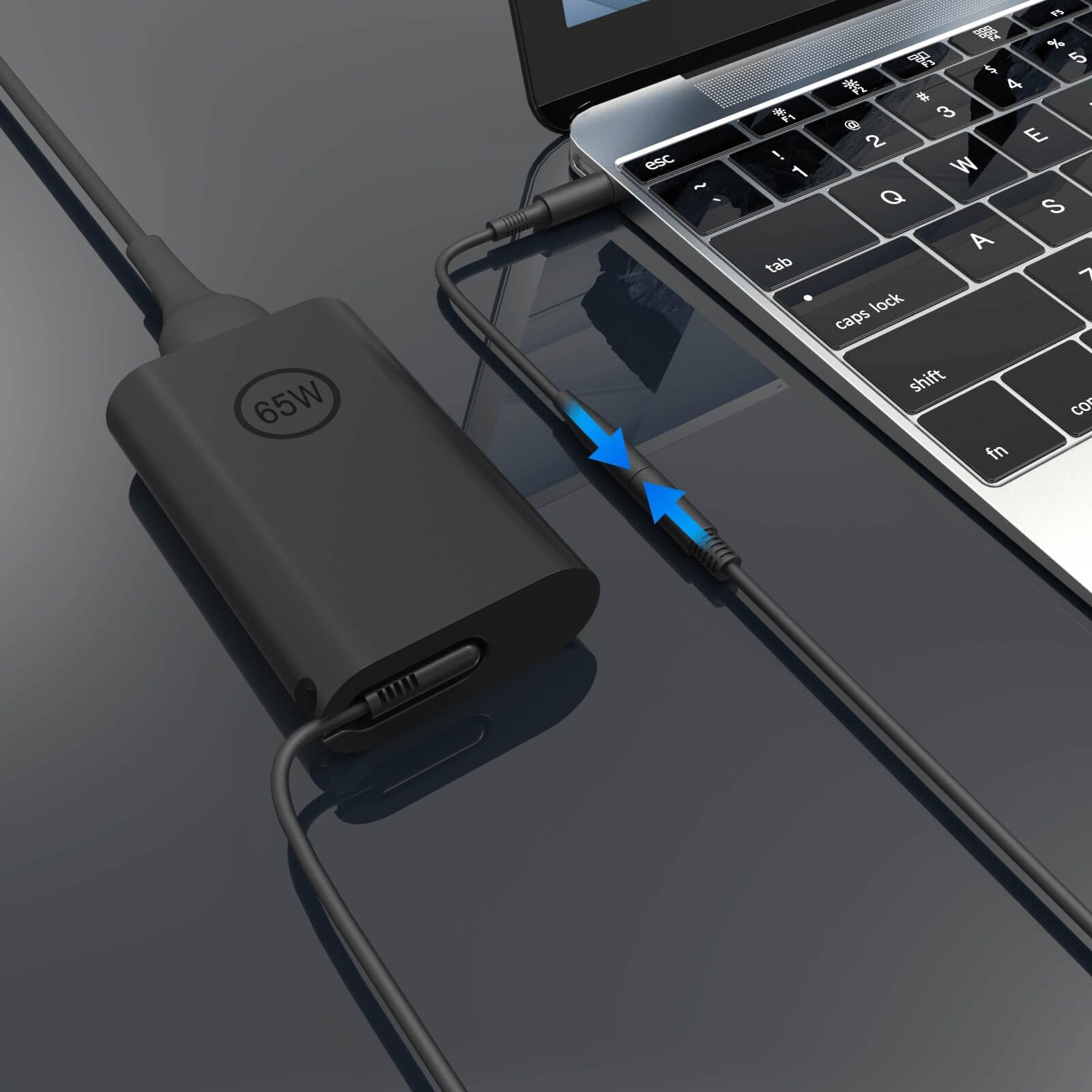 65W 45 Watt Ac Adapter For Dell Laptop Charger All Round Tips For Latitude 5400 7490 7400 5490 5480 5590 7480 5500 5580, Inspiro