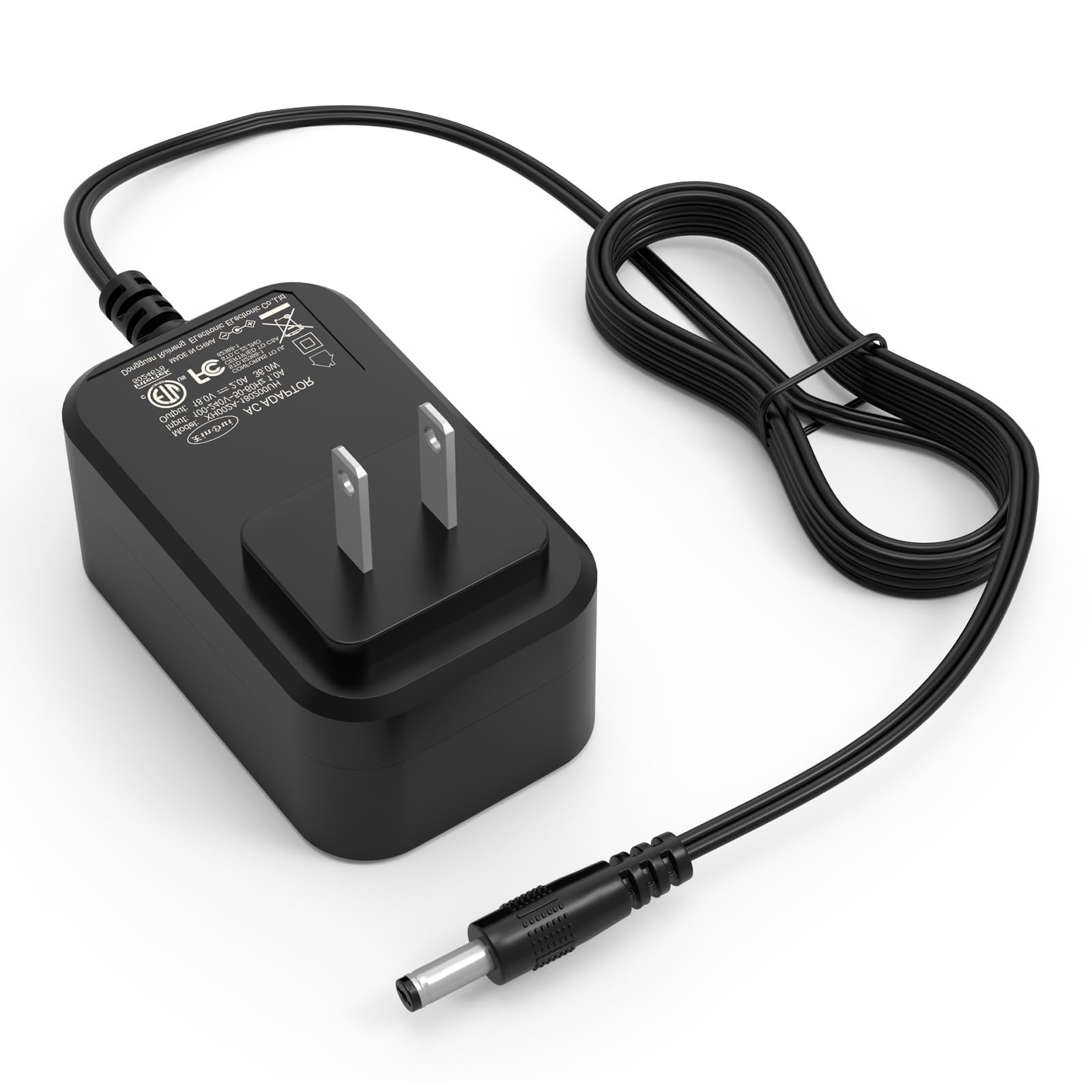 18V 2A 36W Ac/Dc Power Supply Adapter, Center Positive Dc Plug 5.5X2.1Mm For 18 Volt 100Ma ~ 2000Ma Equipment, Power Supply For 