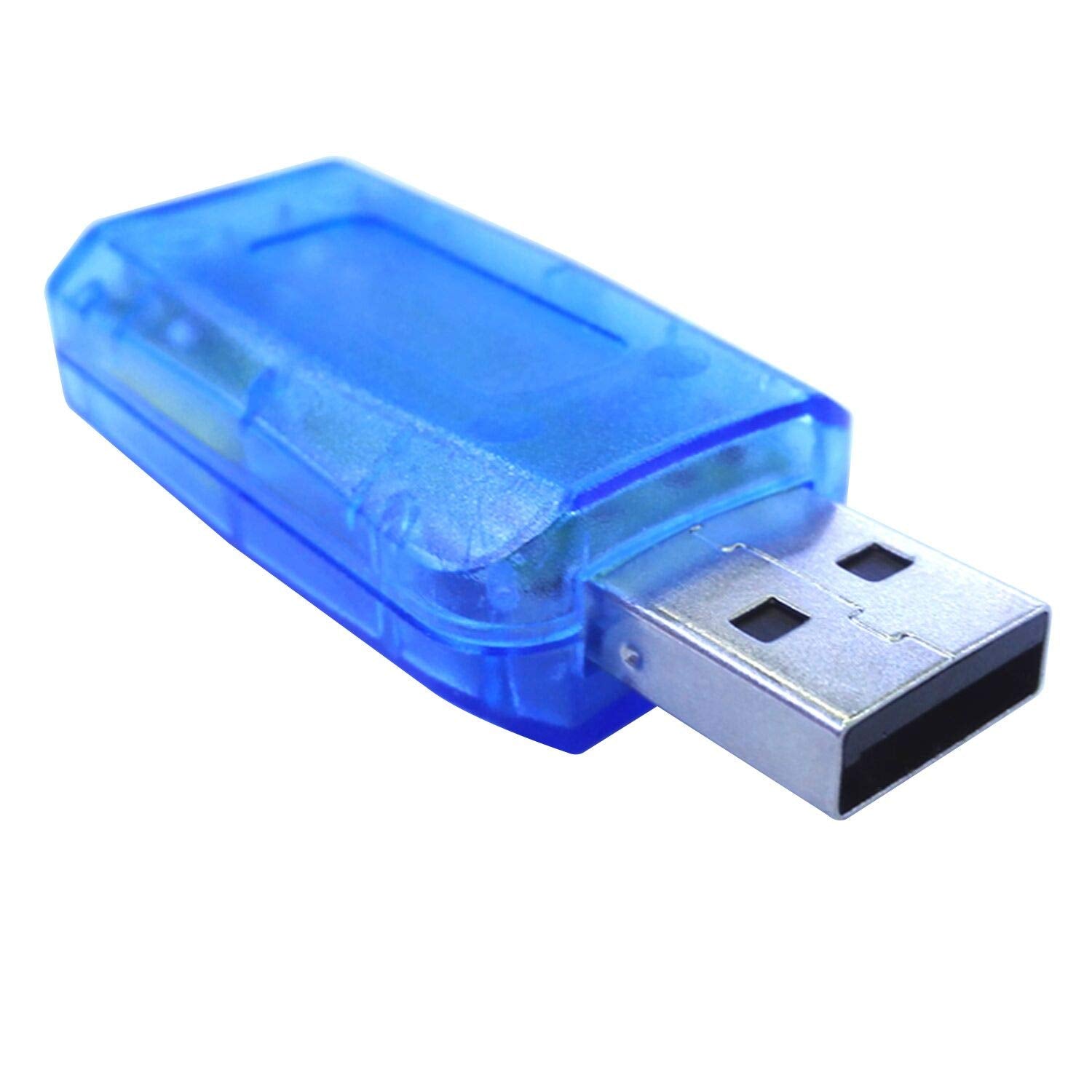 Ajdpoi Usb Audio Adapter 3.5Mm Headphone And Microphone Jacks External Stereo Sound Card Plug And Play No Drivers Needed Compati