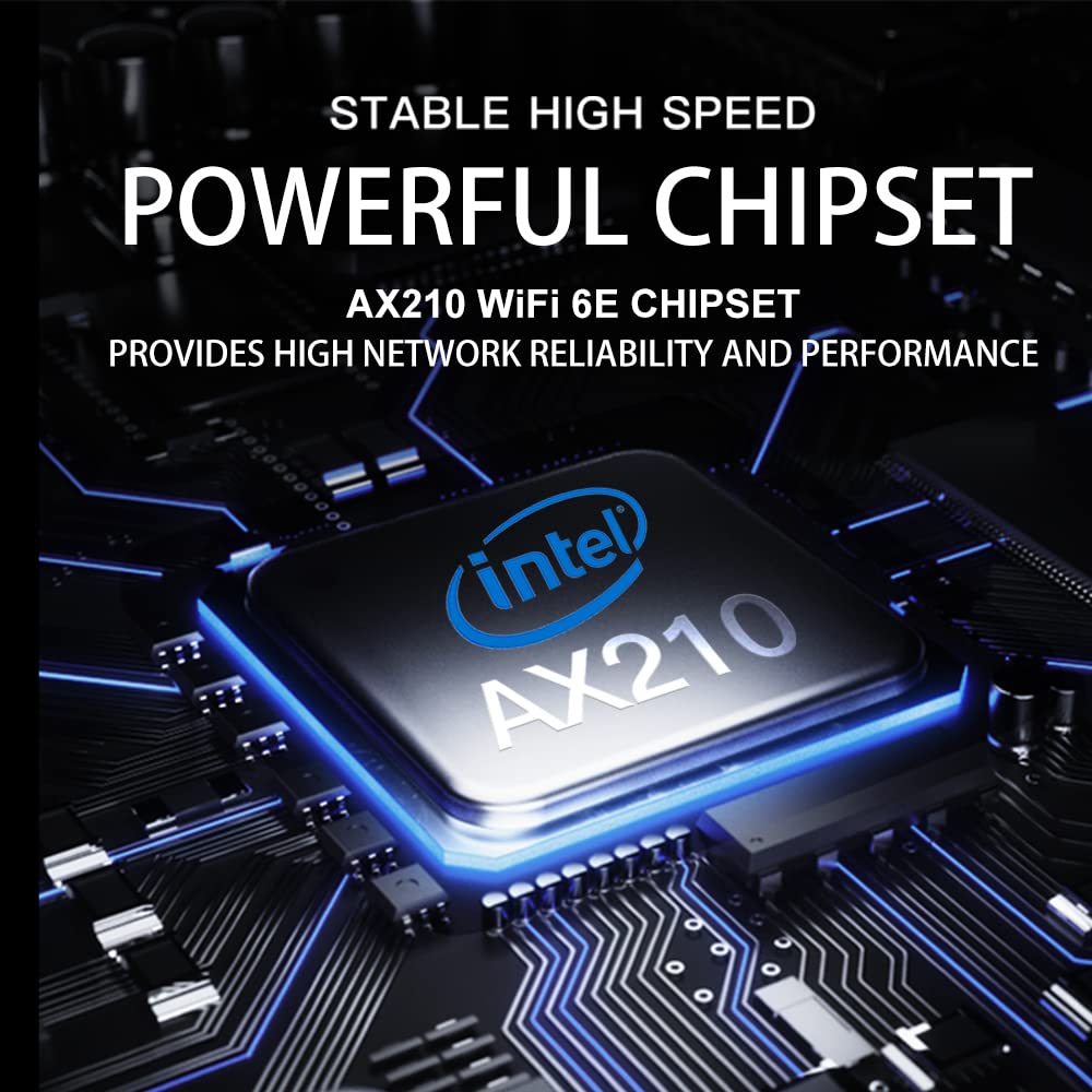 Wifi 6E Ax210 Ngw Wireless Card M.2 2230/Ngff Wifi 6E Laptop Module With Bluetooth 5.3, 5400Mbps Tri Band Ax210 Wifi Chip Adapte