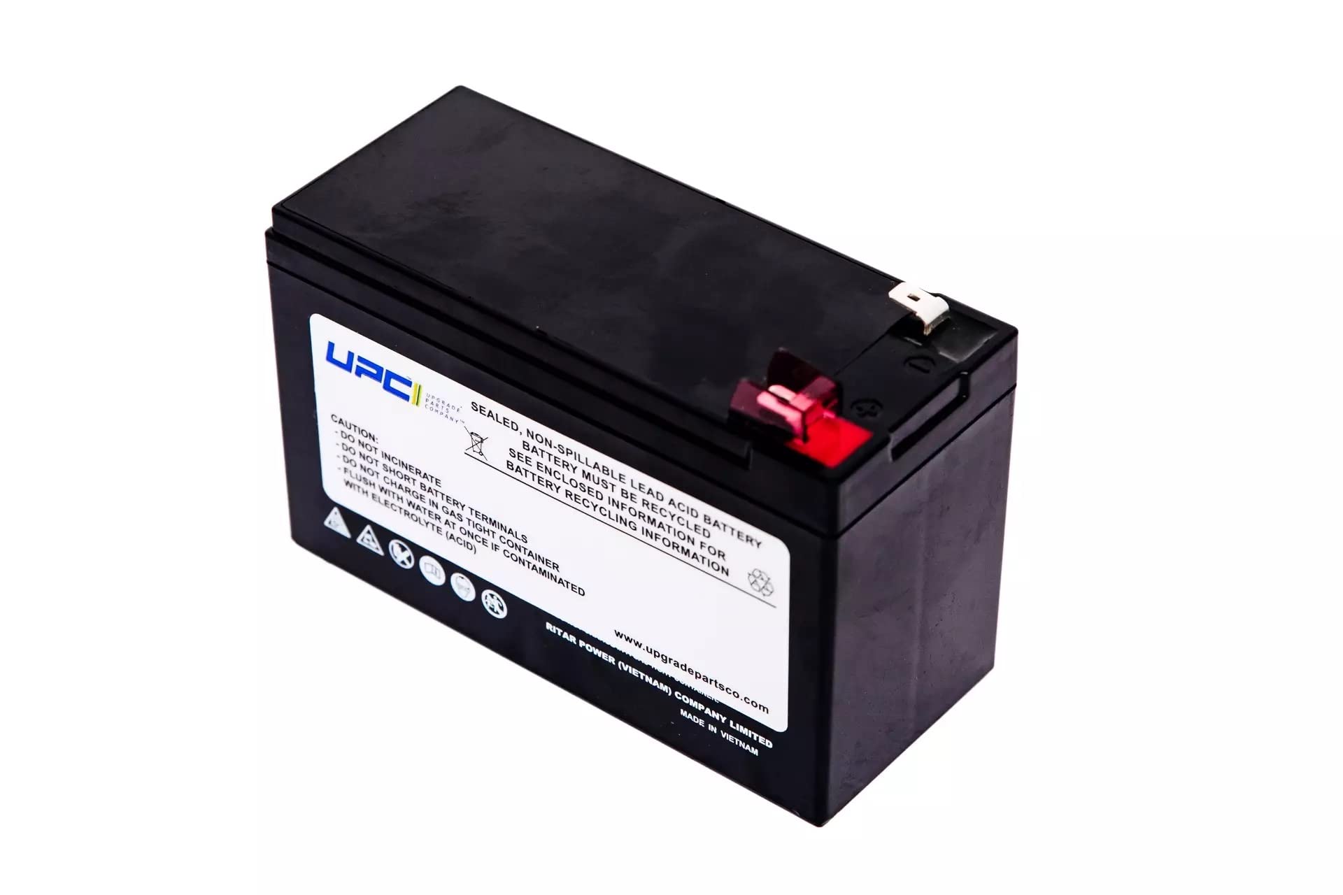 Rbc2 Upc Replacement Battery Pack For Apc Ups Models Bk300, Bk500, Bk350, Bk500M, Bk500Mc, Bk500Mus, Sc420, Be500R, Bk400