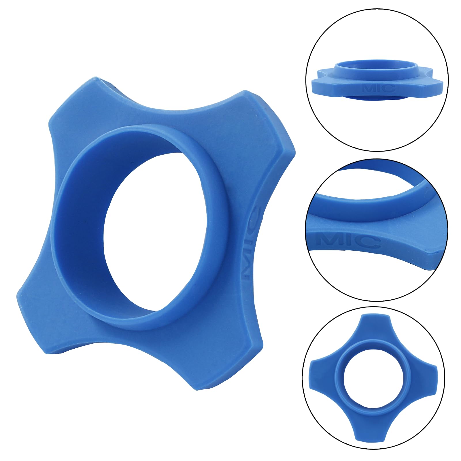 Cionyce 4 Set Microphone Rings And Rods, 4 Pcs Anti Roll Rings, 4 Pcs Botton Rod