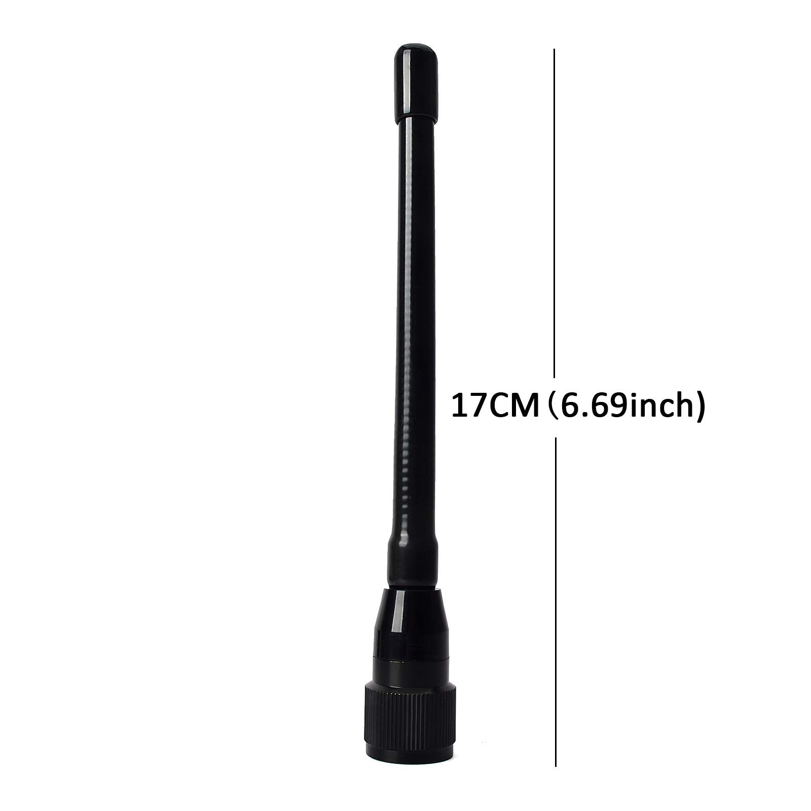 Hys Vhf Marine Antenna Low Profile 156 163Mhz Antennas W/16.4Ft(5M) Rg58 Low Loss Premium Coaxial Cable With Pl259