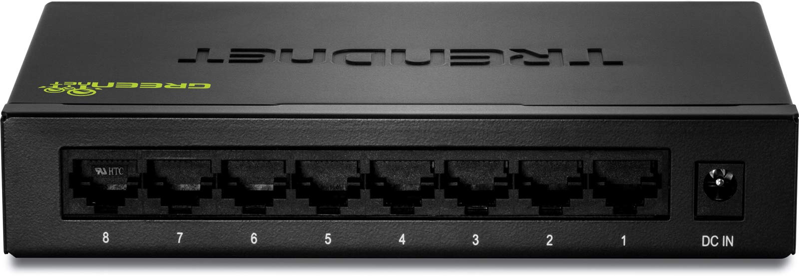 Trendnet 8 Port Gigabit Greennet Switch, Ethernet Network Switch, 8 X 10 100 1000 Mbps Gigabit Ethernet Ports, 16 Gbps Switching