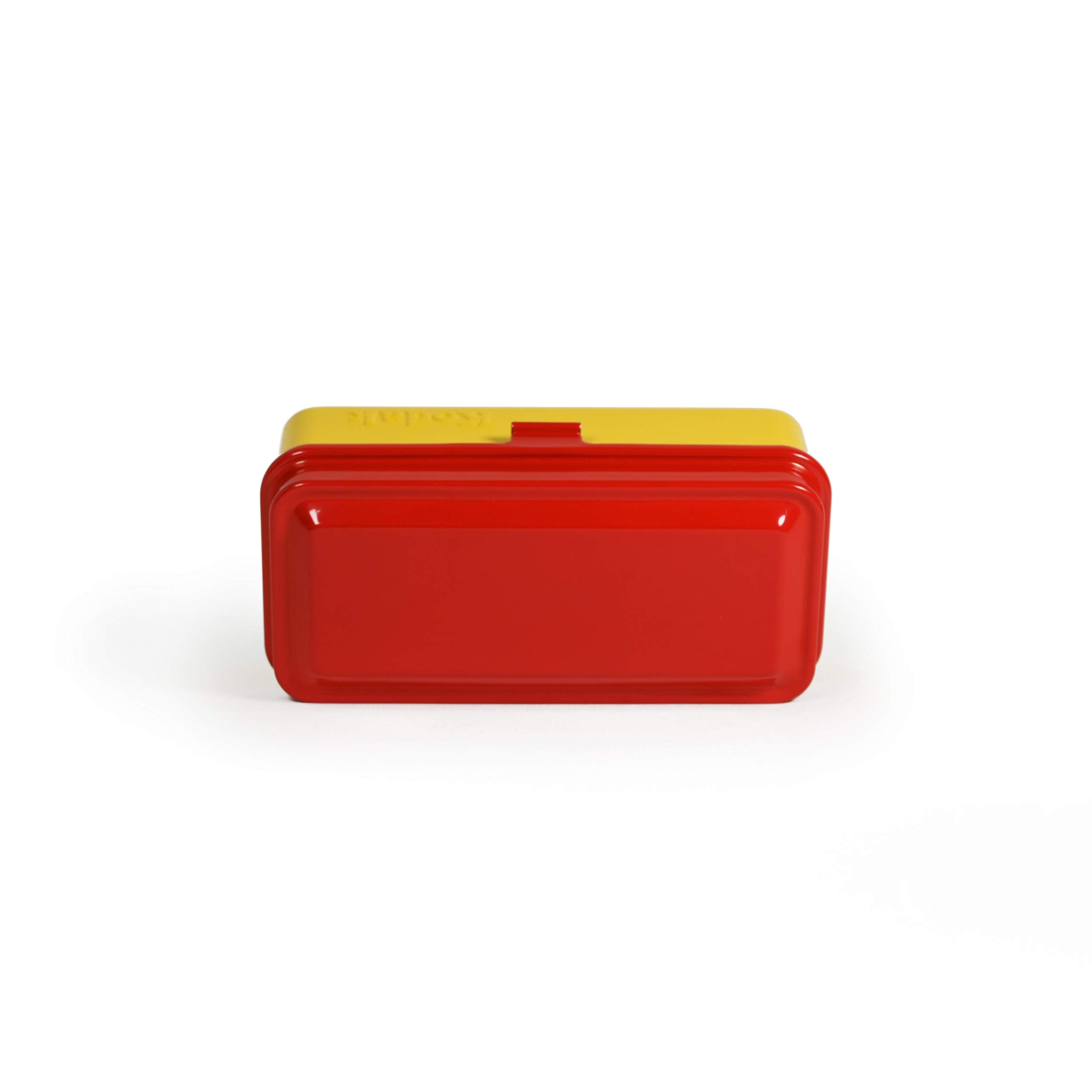 Kodak 120/135 Film Case   For 8 Rolls Of 120 Films / 10 Rolls Of 35Mm Films   Retro Steel Case To Sort & Safeguard Film (Red) (F