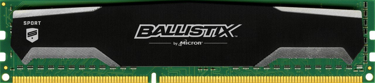 Ballistix Sport 8Gb Single Ddr3 1600 Mt/S (Pc3 12800) Udimm 240 Pin Memory   Bls8G3D1609Ds1S00