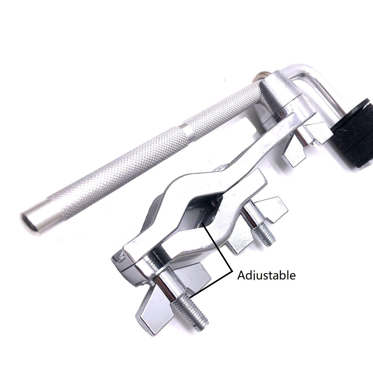 Tuoren Cymbals Clamp Cymbal Extension Arm And Clamp Cymbal Attachment Compatible With Hi-Hat Cymbal Drum Set Clamp Drum Extensio