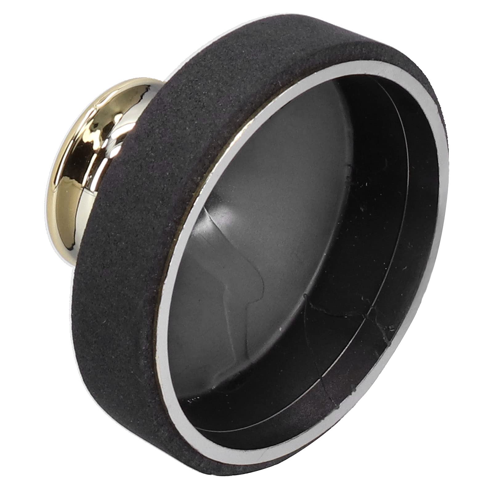 Saxophone Mute, Abs Saxophone Muffler For Children For Beginner(Golden)