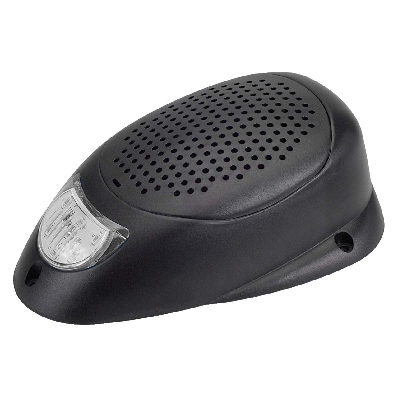 Water Resistant 3' Surface Mount Satellite Speakers With Led Lighting For Marine Rv And Hot Tub   Pair