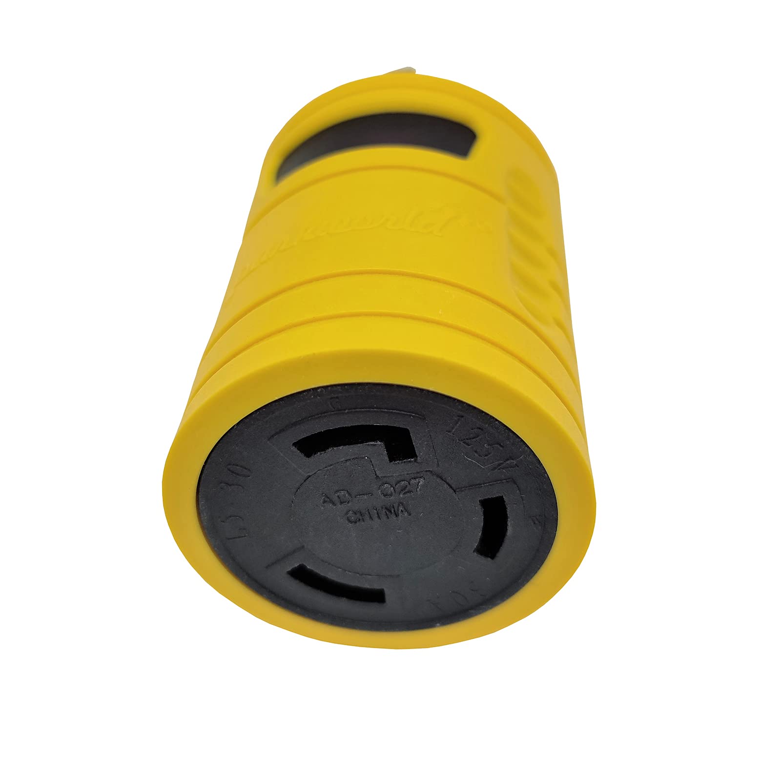 Parkworld 884913 30 Amp Generator Adapter 4-Prong Locking L14-30P Plug To 3-Prong Locking L5-30R Receptacle Output 125 Volt