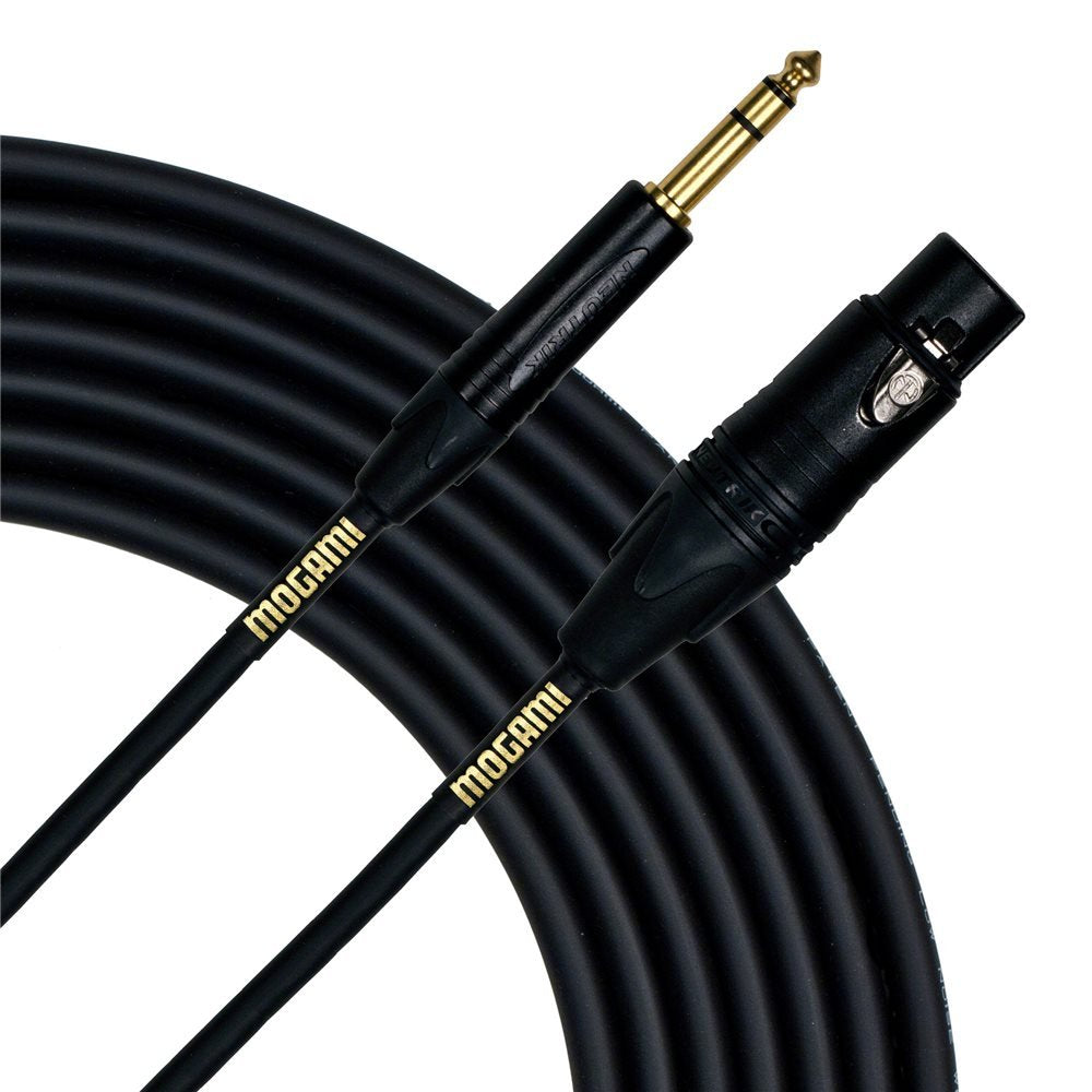 Mogami Gold Trsxlrf 25 Balanced 1/4 Inches To Xlr Female Patch Cable   25 Feet