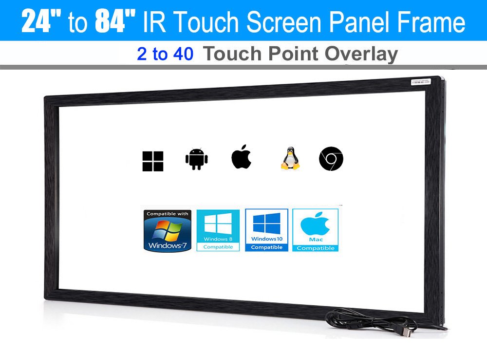 Chengying 50 Inch 10 Point Multi Touch Infrared Touch Frame, Ir Touch Panel, Infrared Touch Screen Overlay