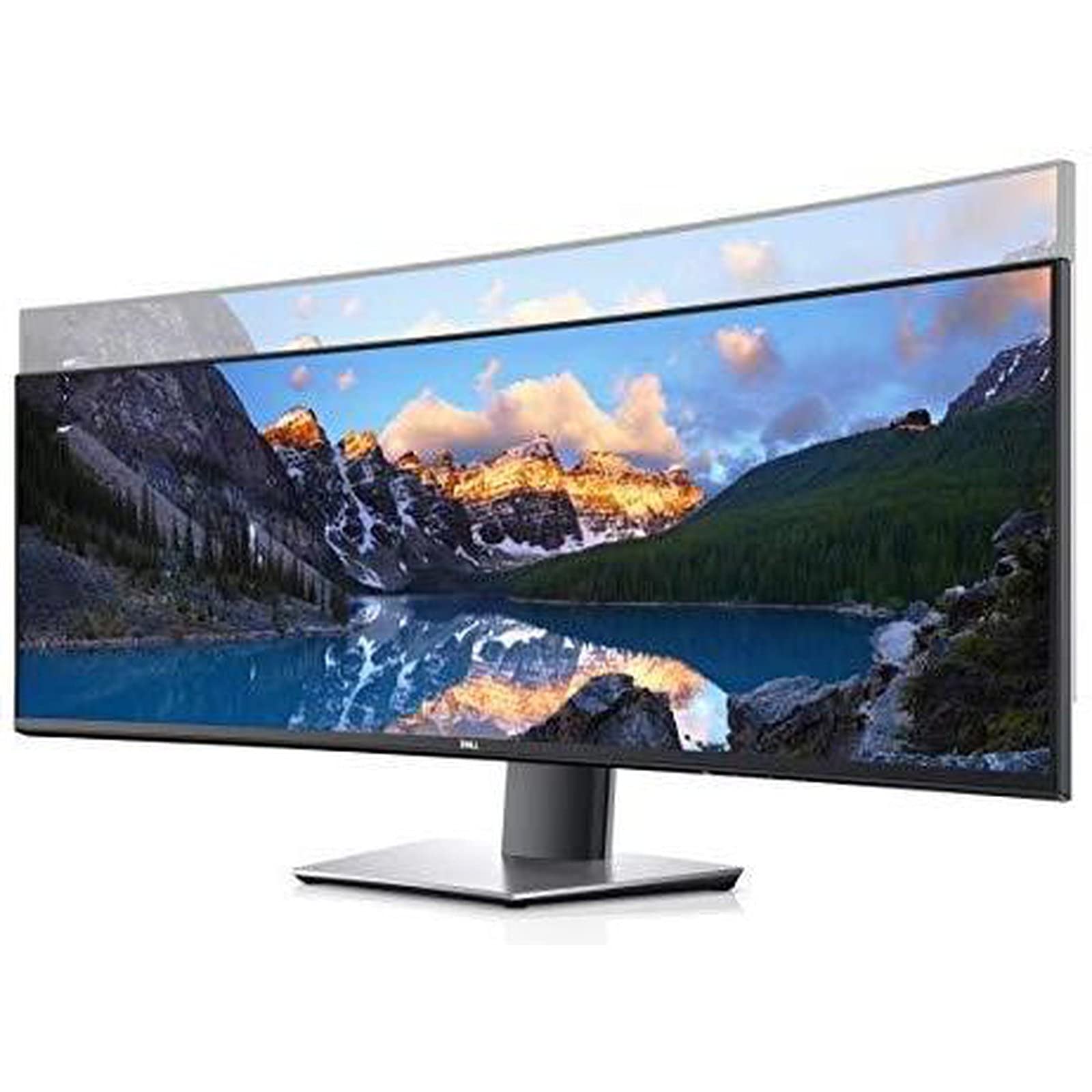 Dell UltraSharp 49" LED Monitor U4919DW - Black, High-Resolution, Curved Display