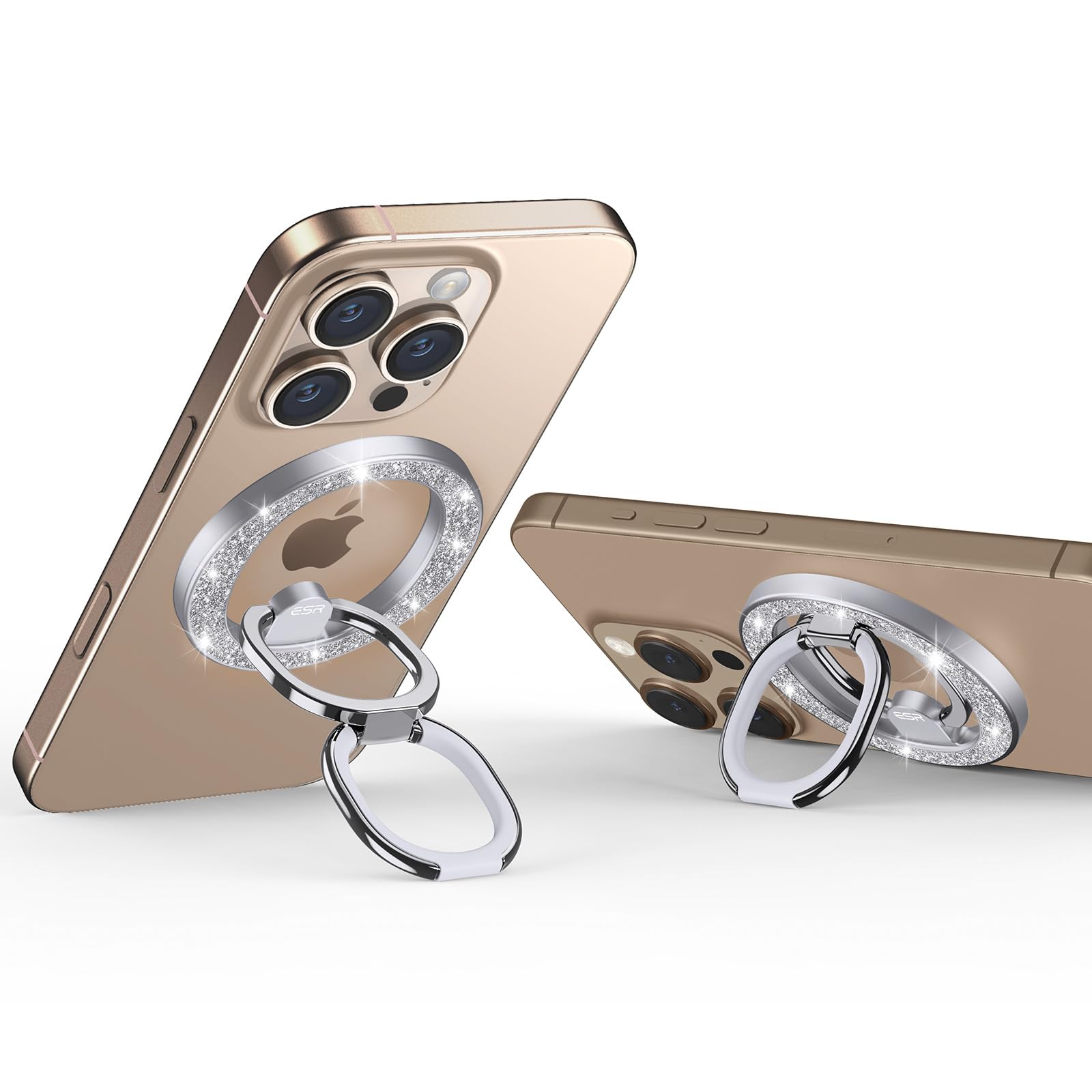 Esr Magnetic Phone Ring Holder, Compatible With Magsafe Ring Holder, Magnetic Phone Grip With Adjustable Stand, Compatible With