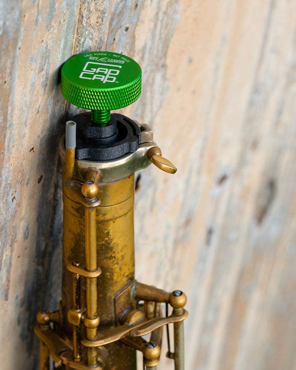 Gapcap Tenor Saxophone End Plug Flex Fits In Your Sax, Expands To Fit Your Case, Vents Air To Dry The Body Tube, And Shock Absor