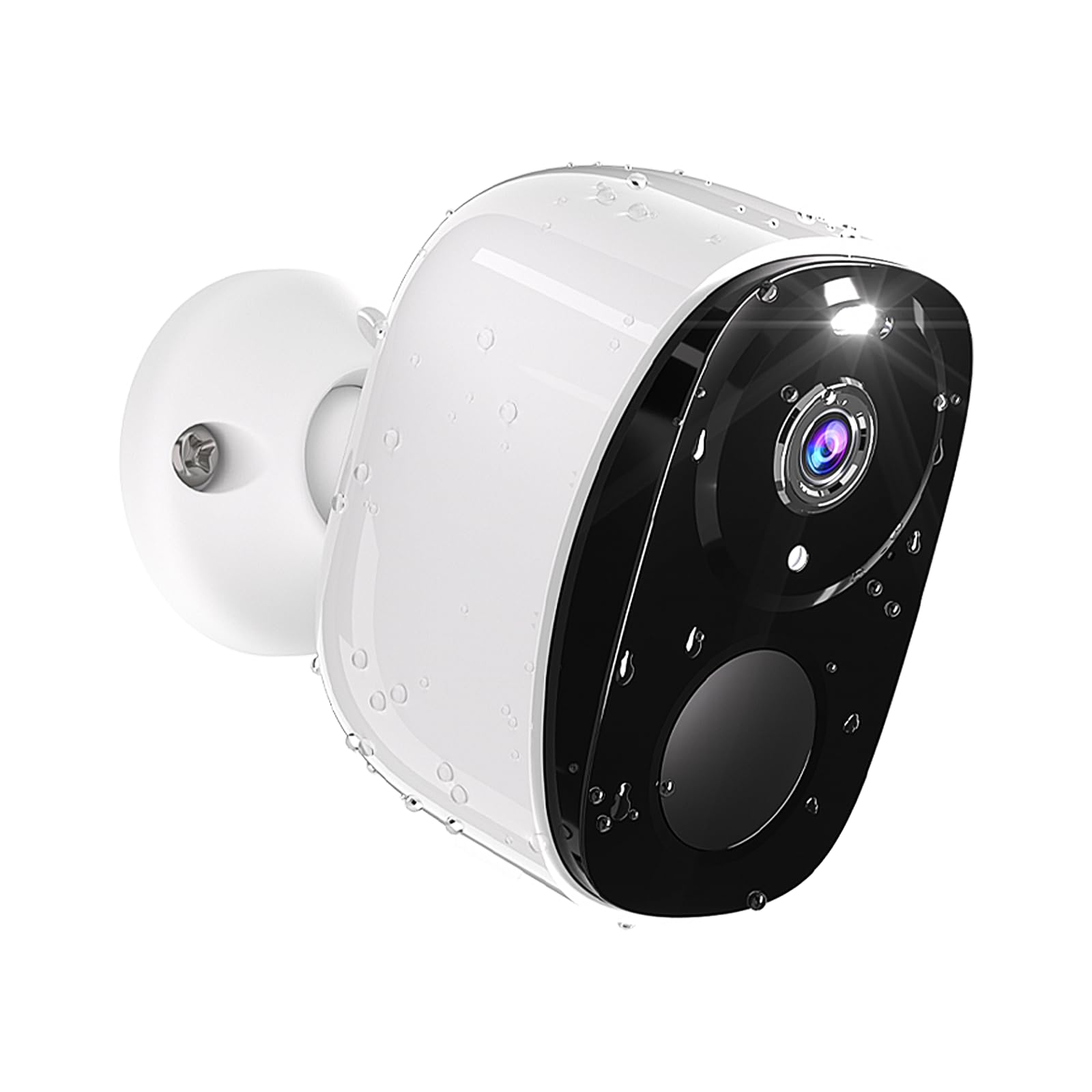 2K Security Camera Wireless Outdoor, Surveillance Indoor Home Camera, Battery Powered Wifi Security Cameras With Color Night Vis