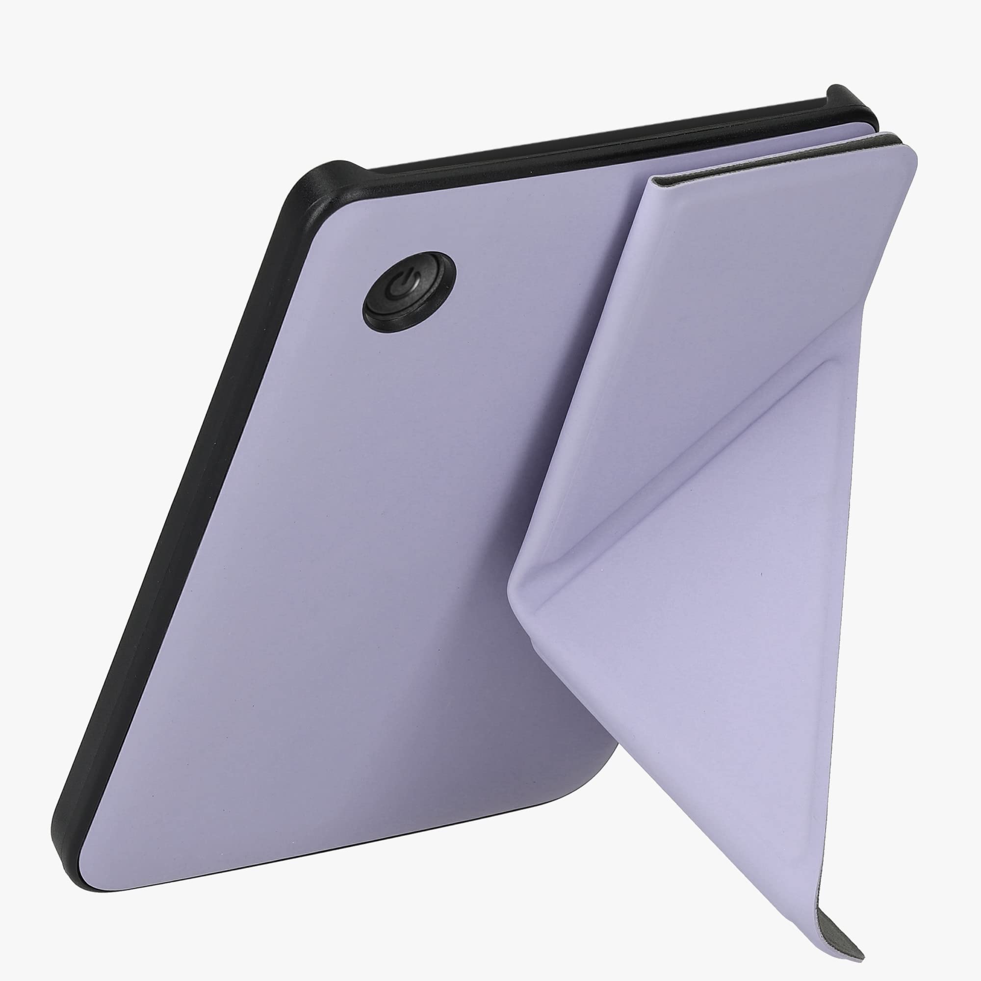 Kwmobile Origami Case Compatible With Kobo Clara 2E / Tolino Shine 4 Case   Slim Pu Leather Cover With Stand   Lavender