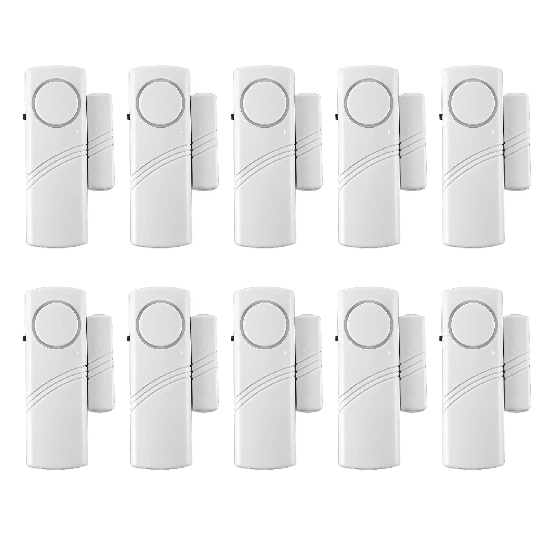 10 Pack Window Door Alarm, Door Alarms For Kids Safety, Alarm System For Home Security, Door Open Alarm Sensors For Home, Bedroo