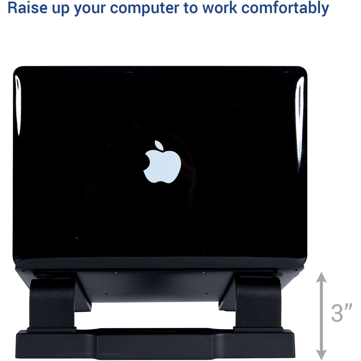 DAC Non-Skid Laptop 4-Port USB 3.0 Hub Notebook Stand, 3x9.8x12.1 ...