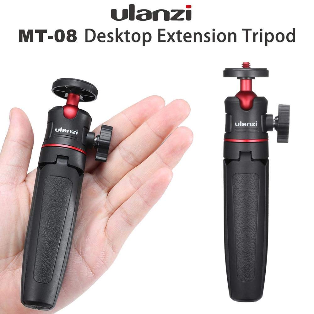 Ulanzi Mt 08 Extension Rod Tripod Mini Selfie Stick Tripod Stand Handle Grip For Iphone 11 Pro Max Samsung Camera Sony Canon Nik