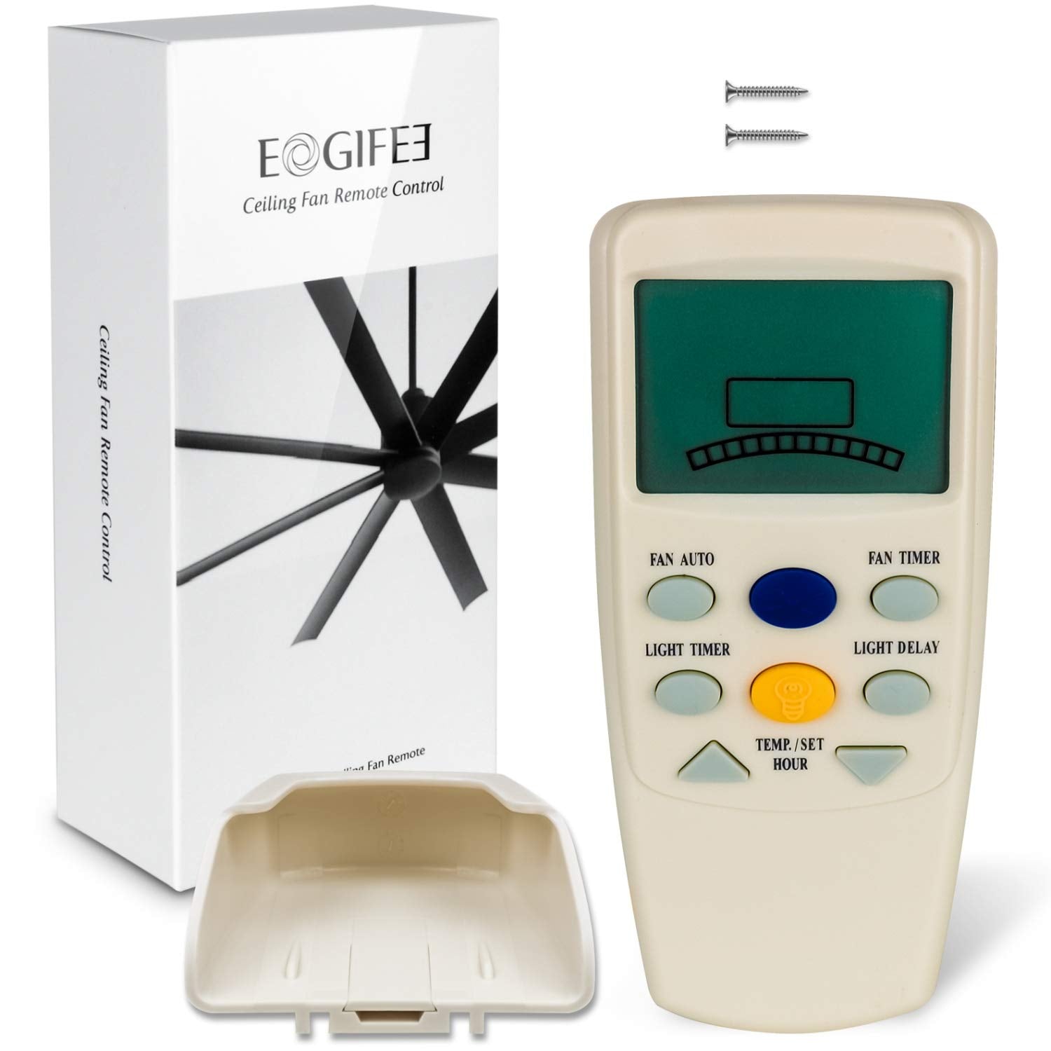 Eogifee Ceiling Fan Remote Control Of Replacement Of Hampton Bay Fan9T Thermostatic Remote Control With Fan Timer Only Remote