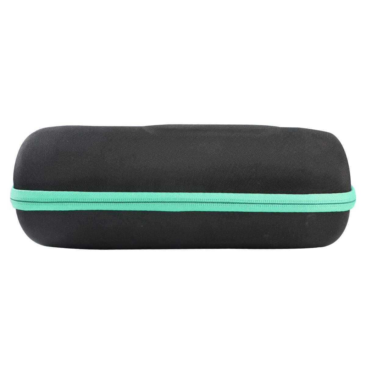 Co2Crea Hard Travel Case Replacement For Jbl Charge 4 / 5 Waterproof Bluetooth Speaker (Black Case + Teal Zipper)