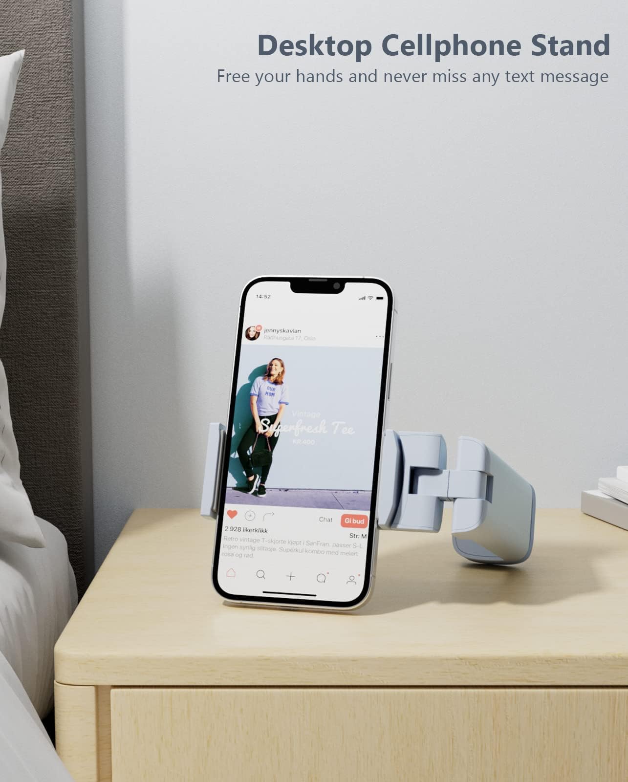 Airplane Travel Essentials Phone Holder, Universal Handsfree Phone Mount For Flying With 360 Degree Rotation, Travel Accessory,