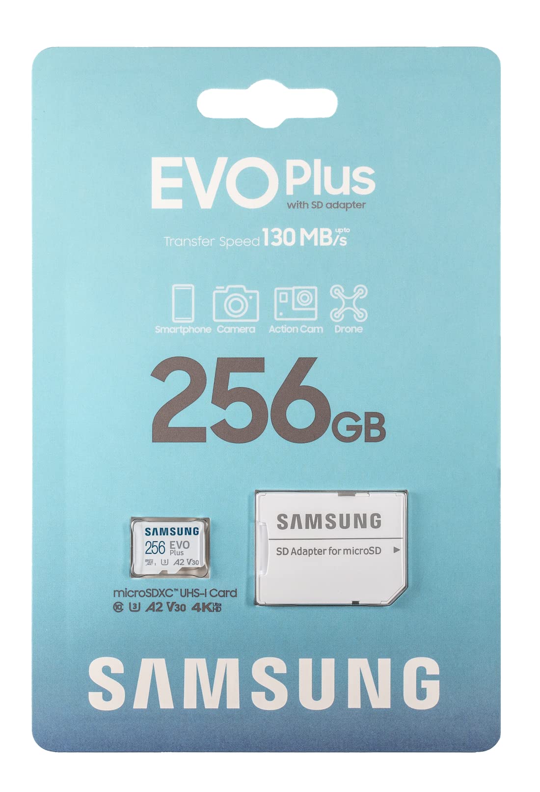 Samsung 256Gb Evo Plus Class 10 Microsdxc Memory Card For Samsung Phone Works With Galaxy A52 5G, A72, A52 Cell Phone (Mb Mc256K