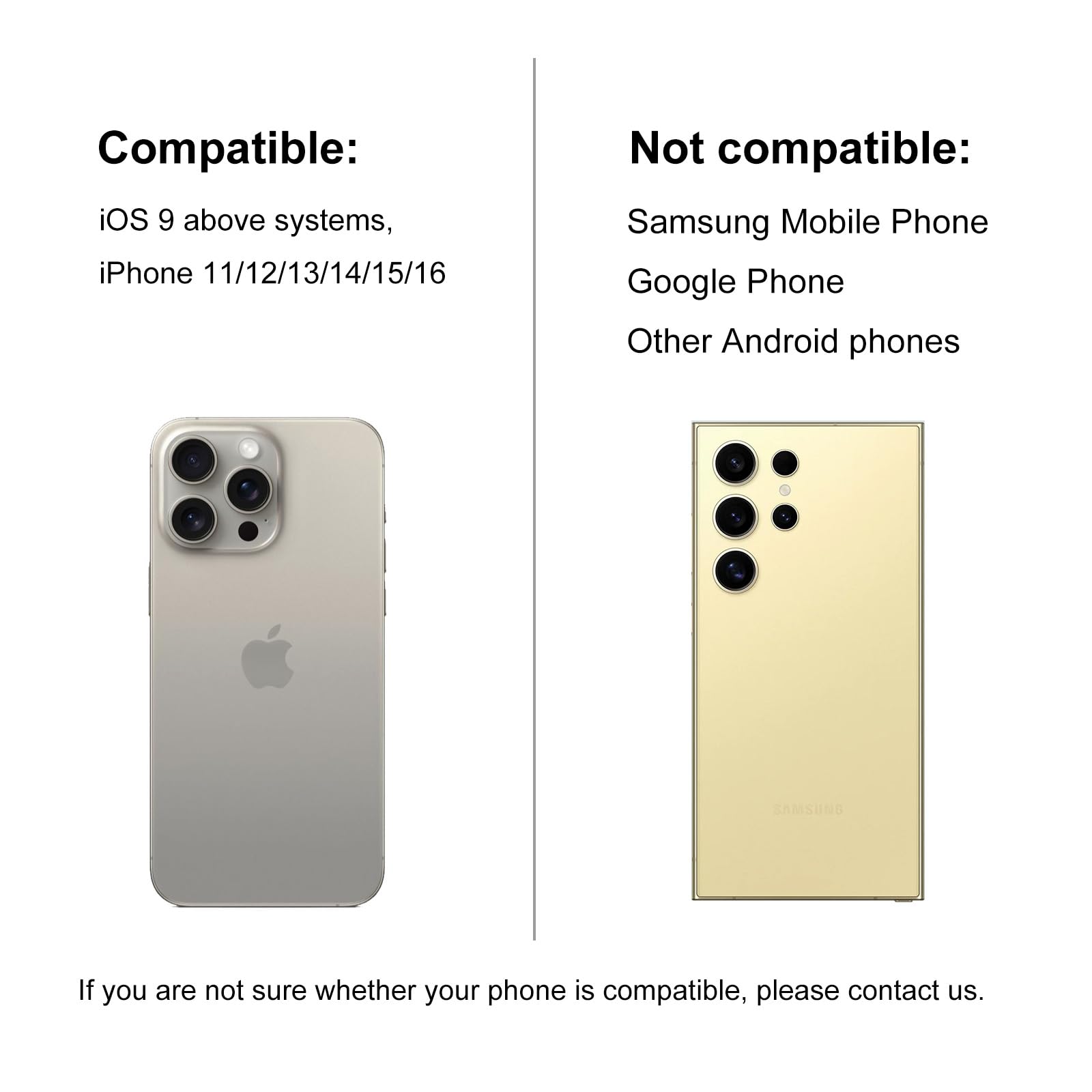 Newmowa Phone Vlog Selfie Monitor Screen, Magnetic Phone Holder Clip Mount, Using Phone Rear Camera For Selfie Vlog Live Stream