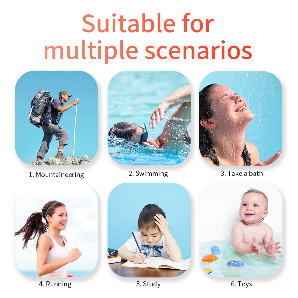 Cyboris Portable Bluetooth Speakers, Ipx7 Floating Waterproof Wireless Small Shower Speaker, Hands Free Calling, Bluetooth 5.3, True Wireless Stereo For Outdoor, Beach, Hot Tub, Swimming Pool