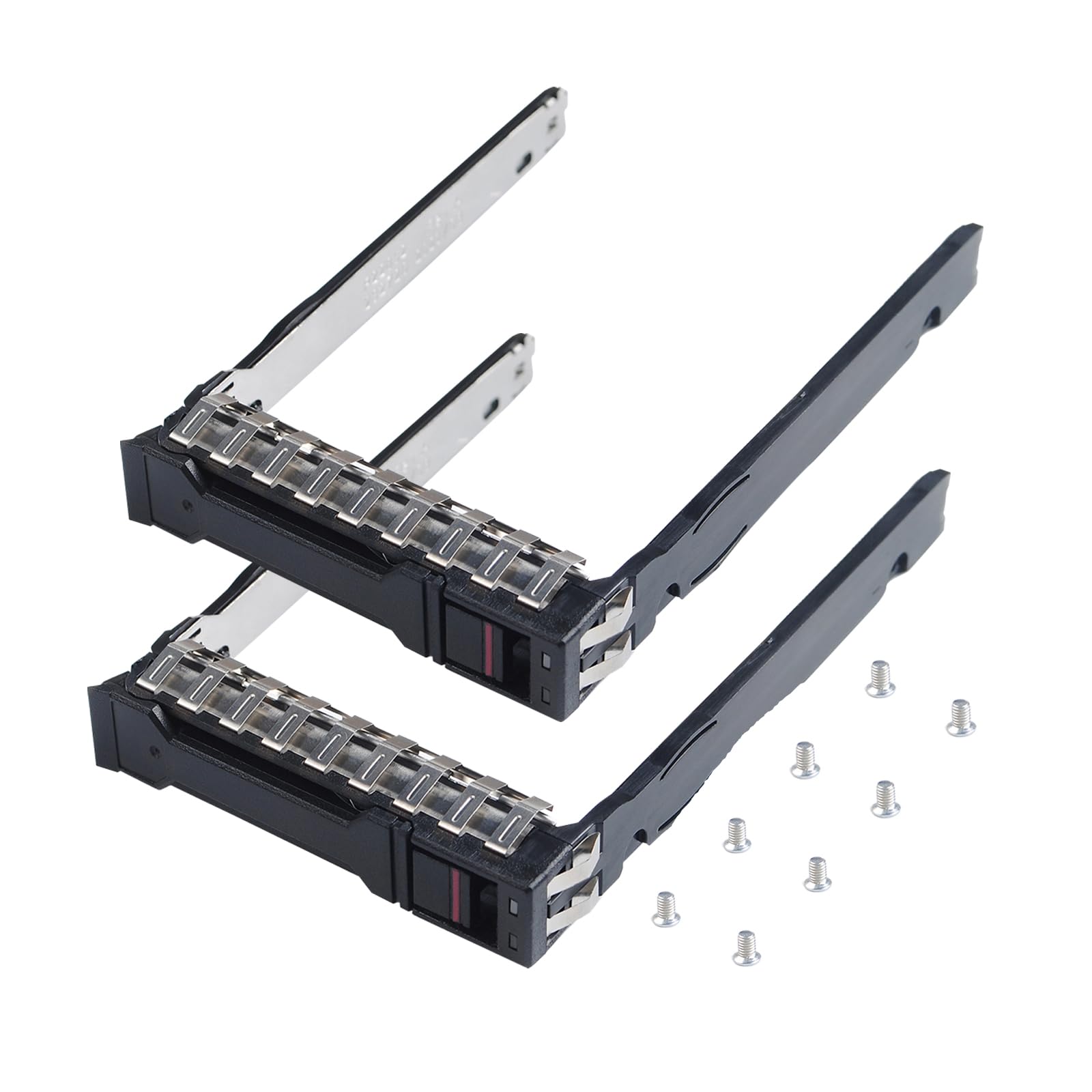 2Pcs 2.5 Drive Caddy Tray P22892 P22892 002 For Hp G10 Gen10 Plus V2 G11 Server Dl20 Dl360 Dl365 Dl380 Dl385 Dl325