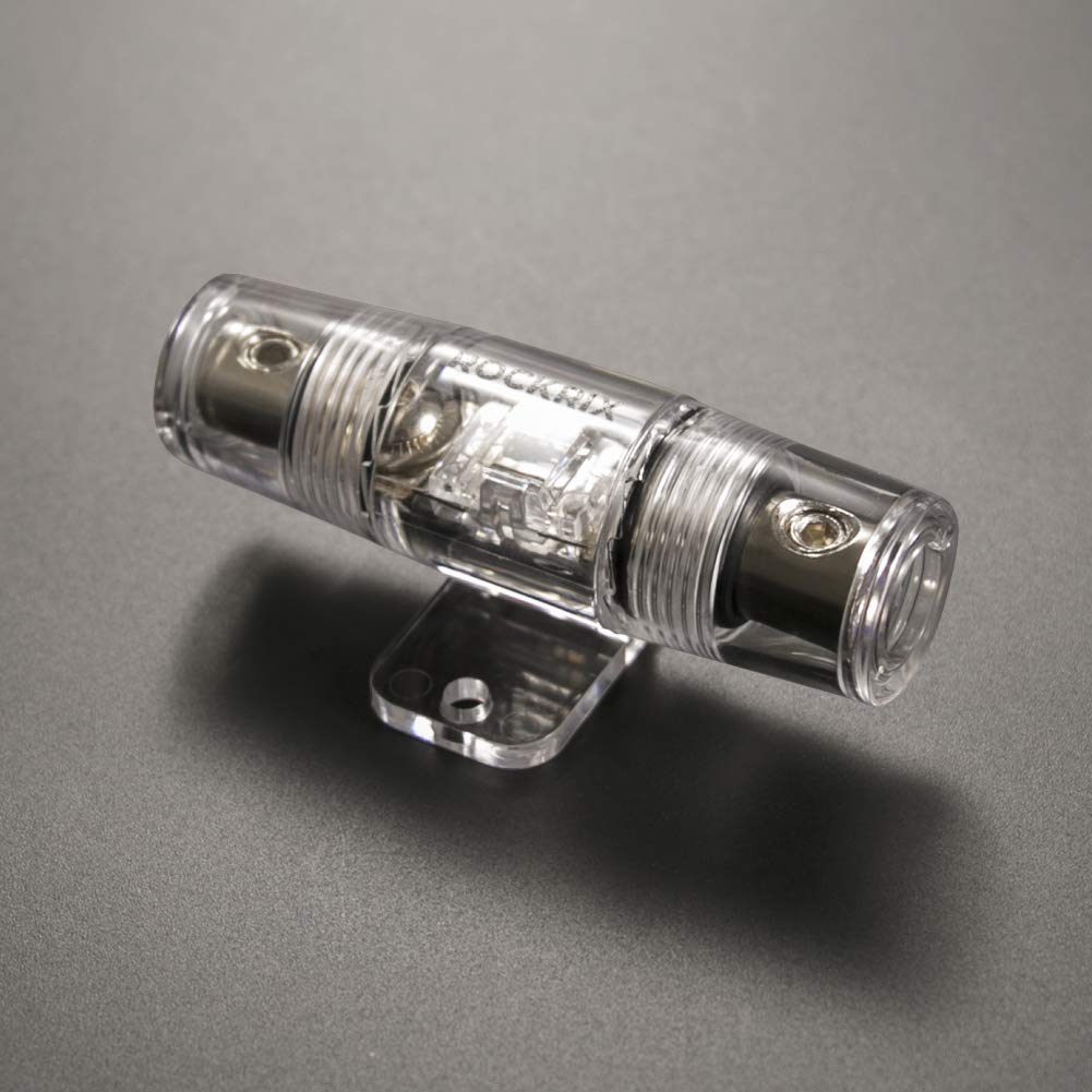 Rockrix Car Audio Cable Amp Wiring Kit   20Ft 4 Gauge Power Cable Amplifier Install Wiring Kit