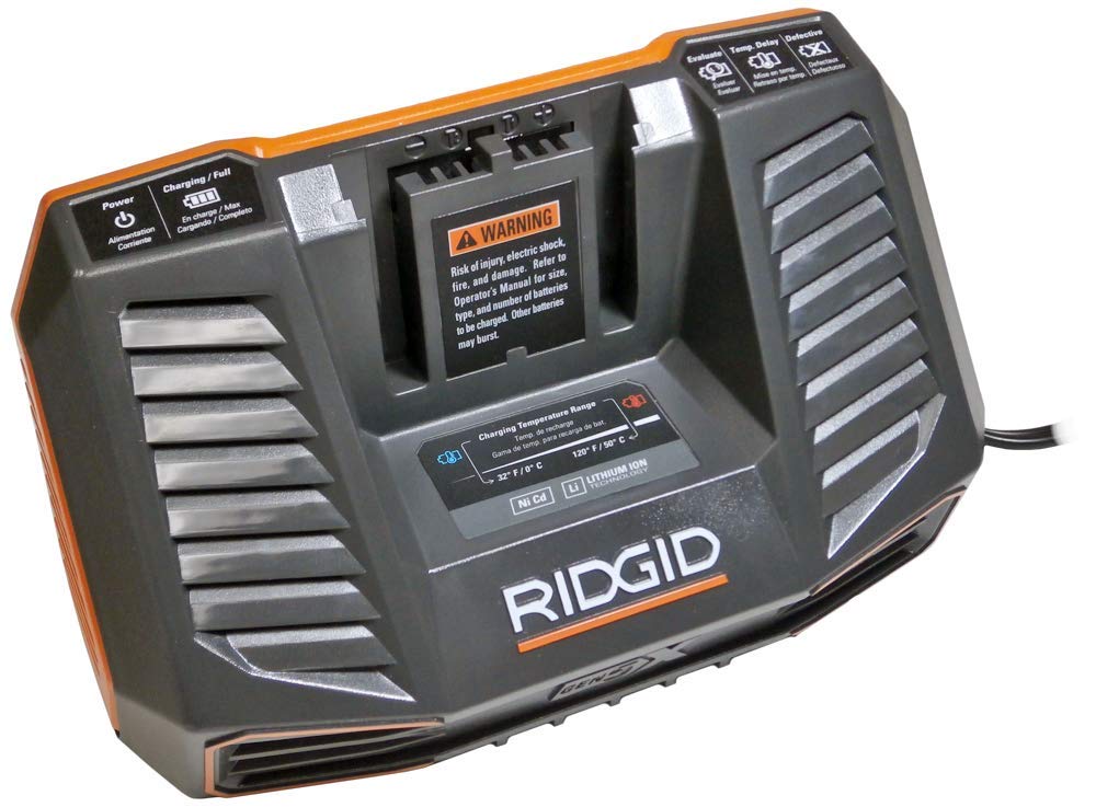 Ridgid R840093 9.6V   18V Multi Chemistry Charger