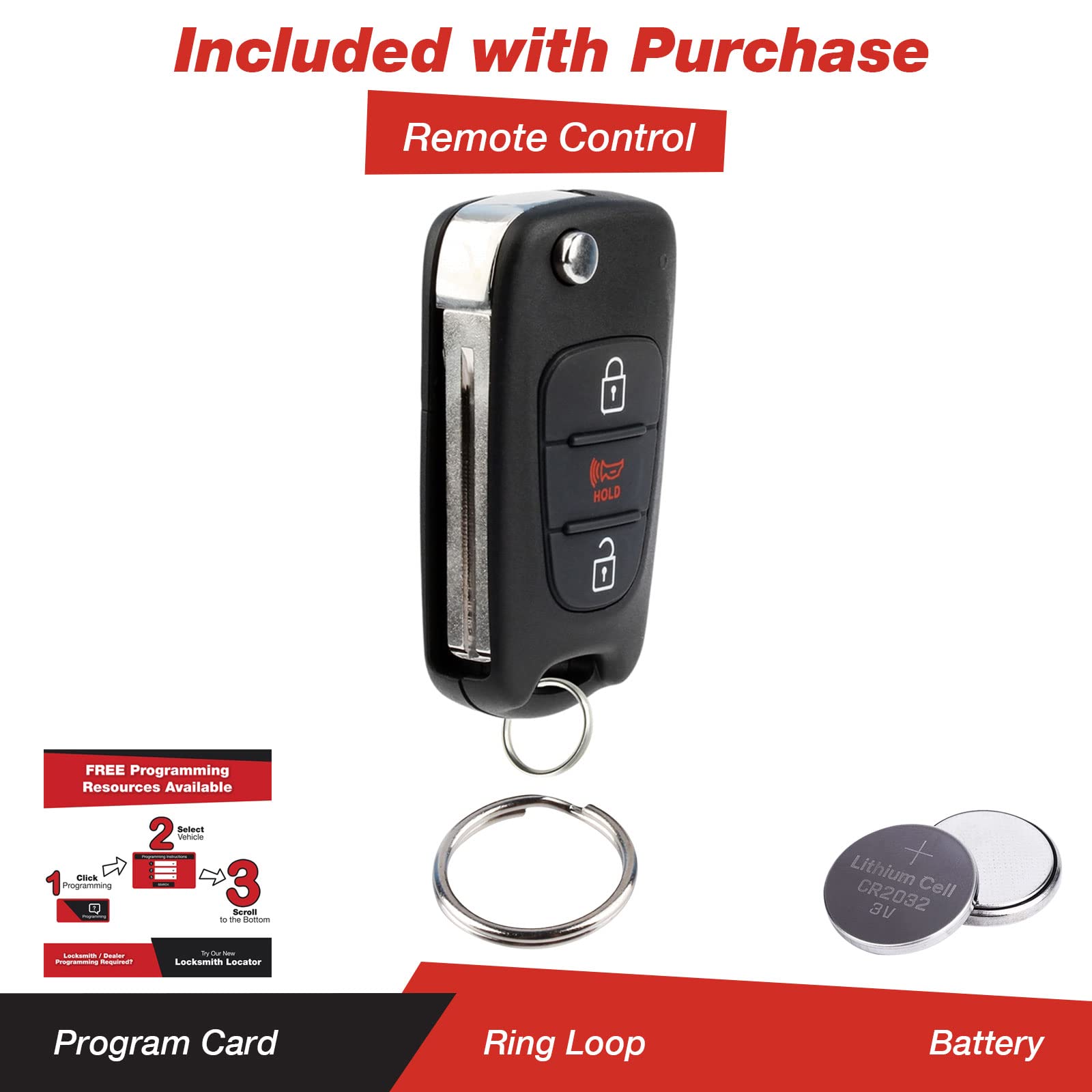 Keylessoption Keyless Entry Car Remote Flip Ignition Key Fob For 2011 2013 Kia Soul 2012 2013 Kia Sportage