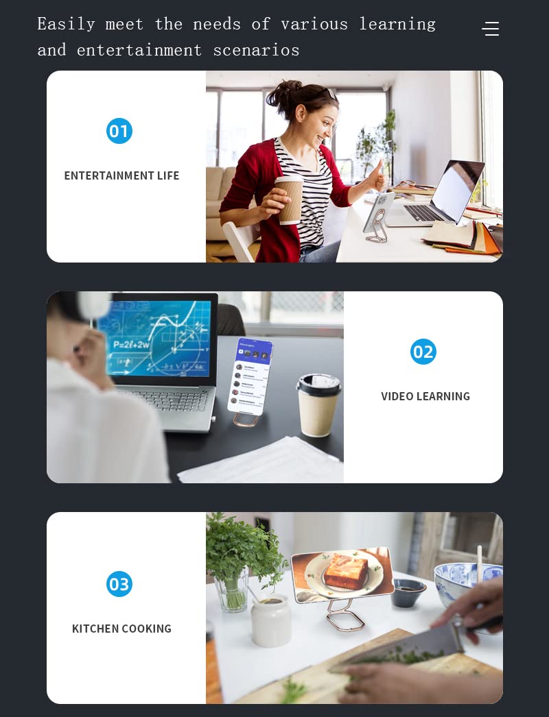 Rimyam Phone Ring Holder Finger Kickstand Cell Phone Grip 360 Foldable Phone Stand Metal Phone Back Grip For Magnetic Car Mount