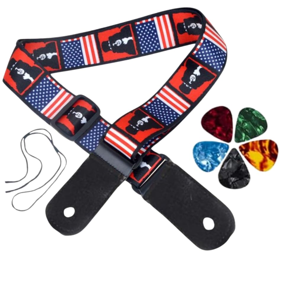 Device Of Urban Infotech Guitar Strap Belt For Acoustic & Electric Guitar Adjustable Buckle Guitar Strap Modern Design Guitar Be