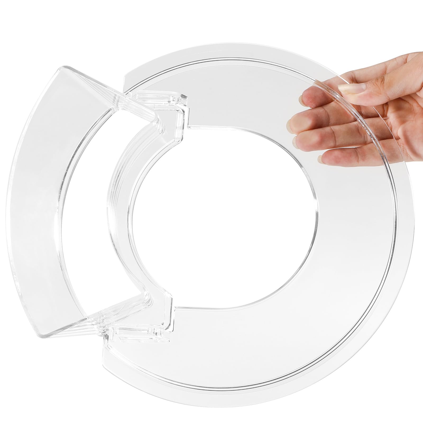 Pouring Shield For Kitchenaid  Splash Guard With Removable Pouring Chute For Kitchenaid 5.5 7 Quart Bowl Lift Stand Mixer