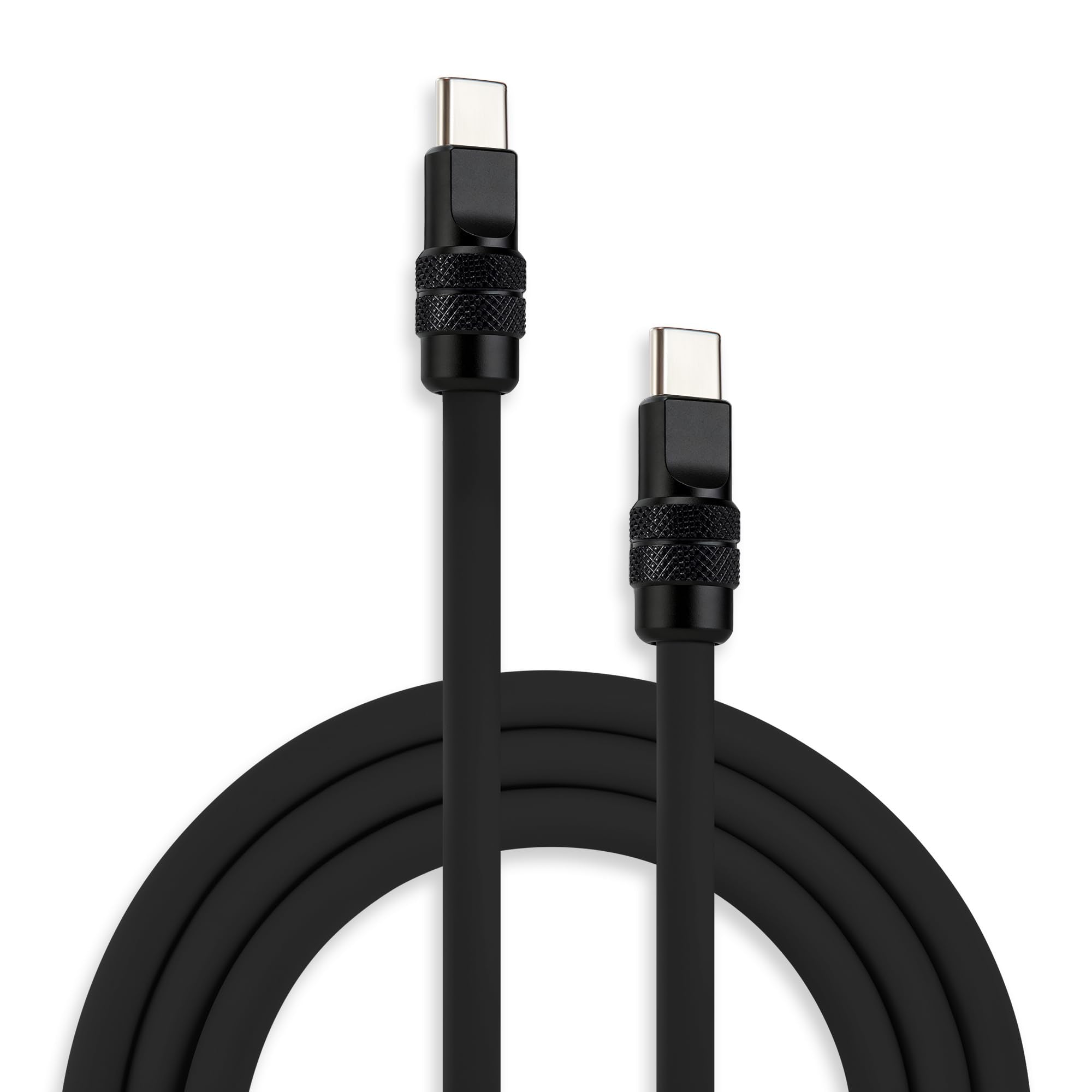 chubbycable Chubby 2.0 USB C 240W Fast Charging Cable Silicone Soft Durable USB C Cable Extra Thick Charger Cord Compatible with