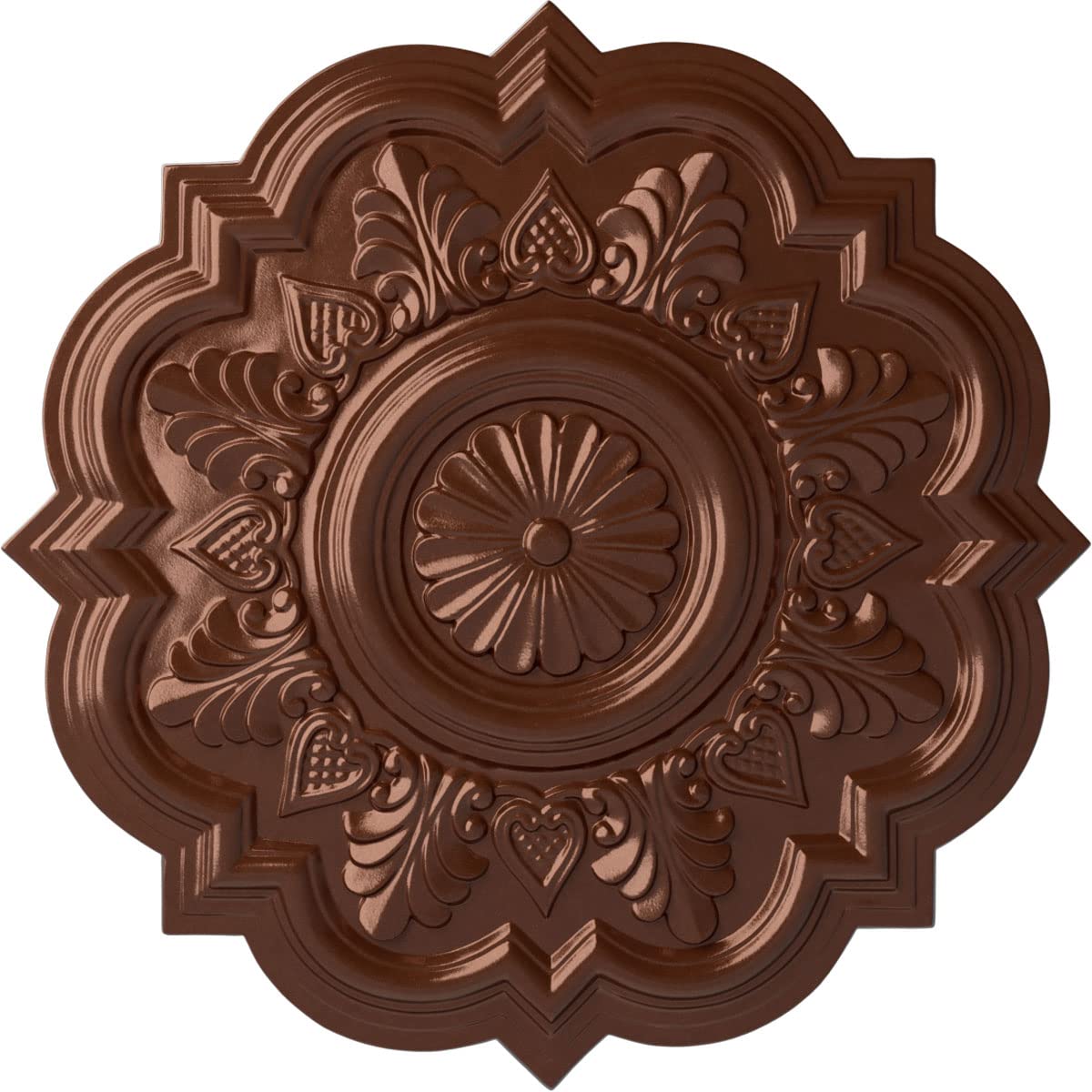 Ekena Millwork CM20DRCPS Deria Ceiling Medallion, Copper Penny