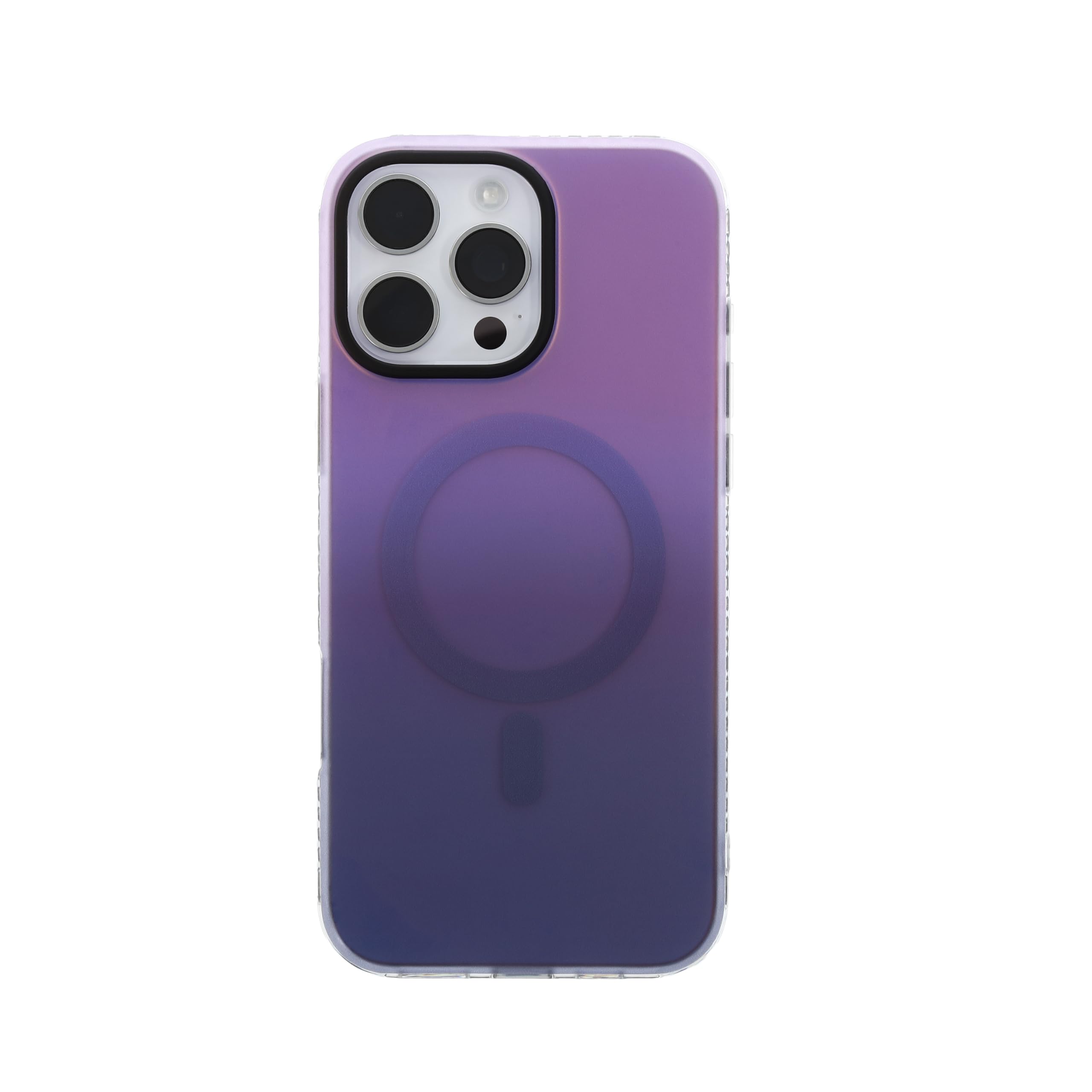 Katti Case Gradient Case for The iPhone 16 Pro Max - Purple Multi-Color Ombre Design, Impact-Resistant and with Magnets