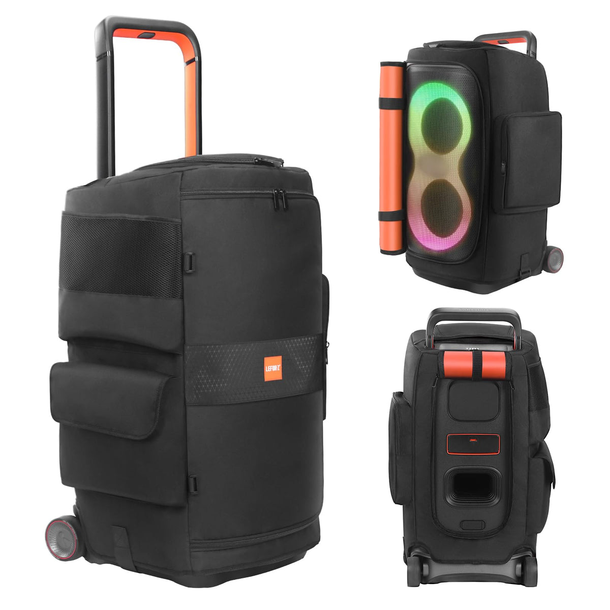 Leforz Speaker Case Compatible With Jbl Partybox 520,Portable Speaker Dust Cover Storage Bag Fits For Jbl Partybox 520 For Outdo