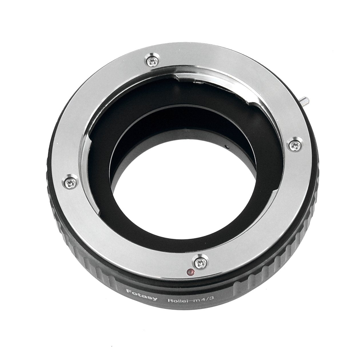 Fotasy Rollei Qbm Lens To Micro 4/3 Adapter, Rollei To Mft Adapter, Compatible With Panasonic G9 Gh5 Ii Gm5 Gx7 Gx8 Gx9 Gx850 G9