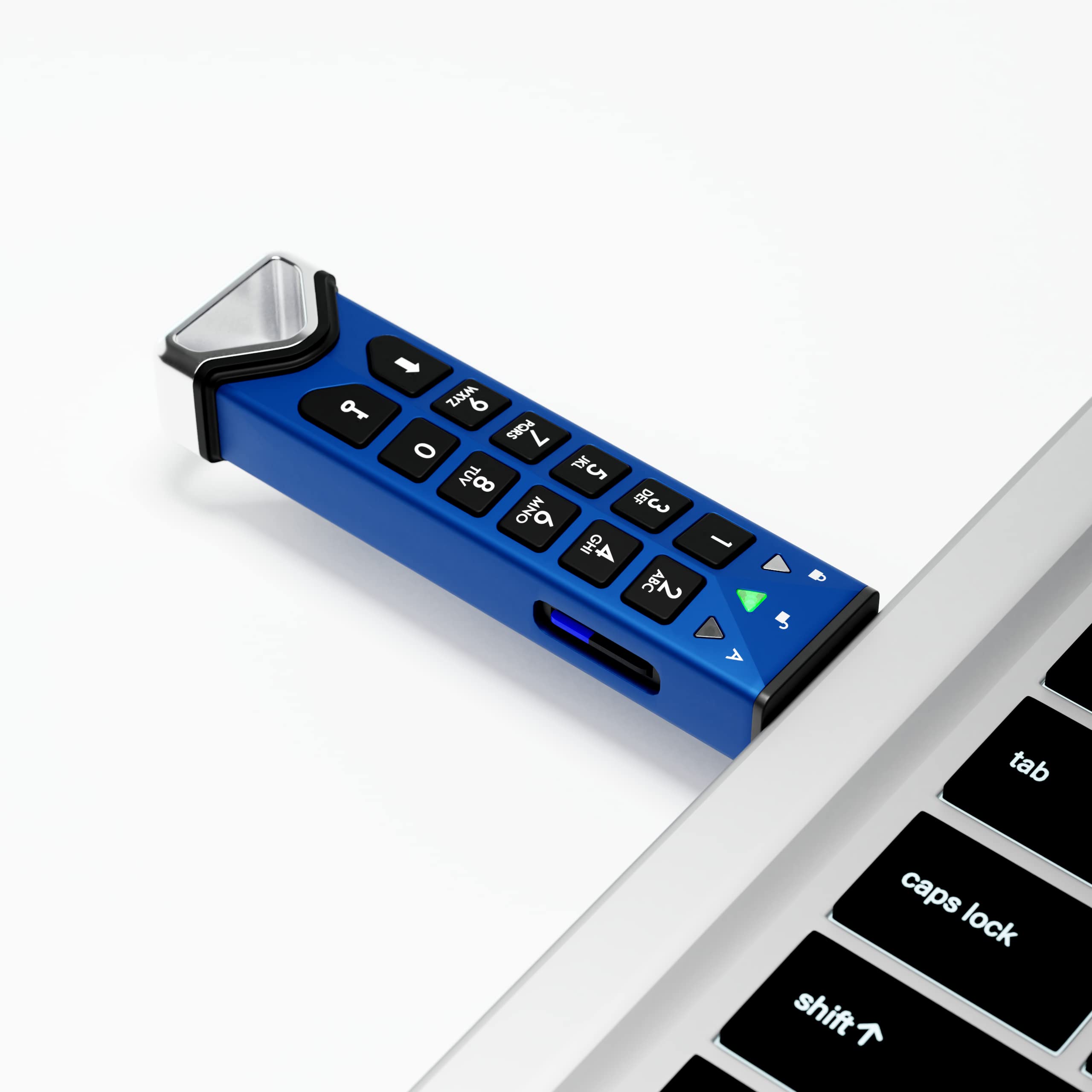Istorage Datashur Sd 64Gb Encrypted Usb Flash Drive With Removable Istorage Microsd Cards Password Protected Secure Collaboratio