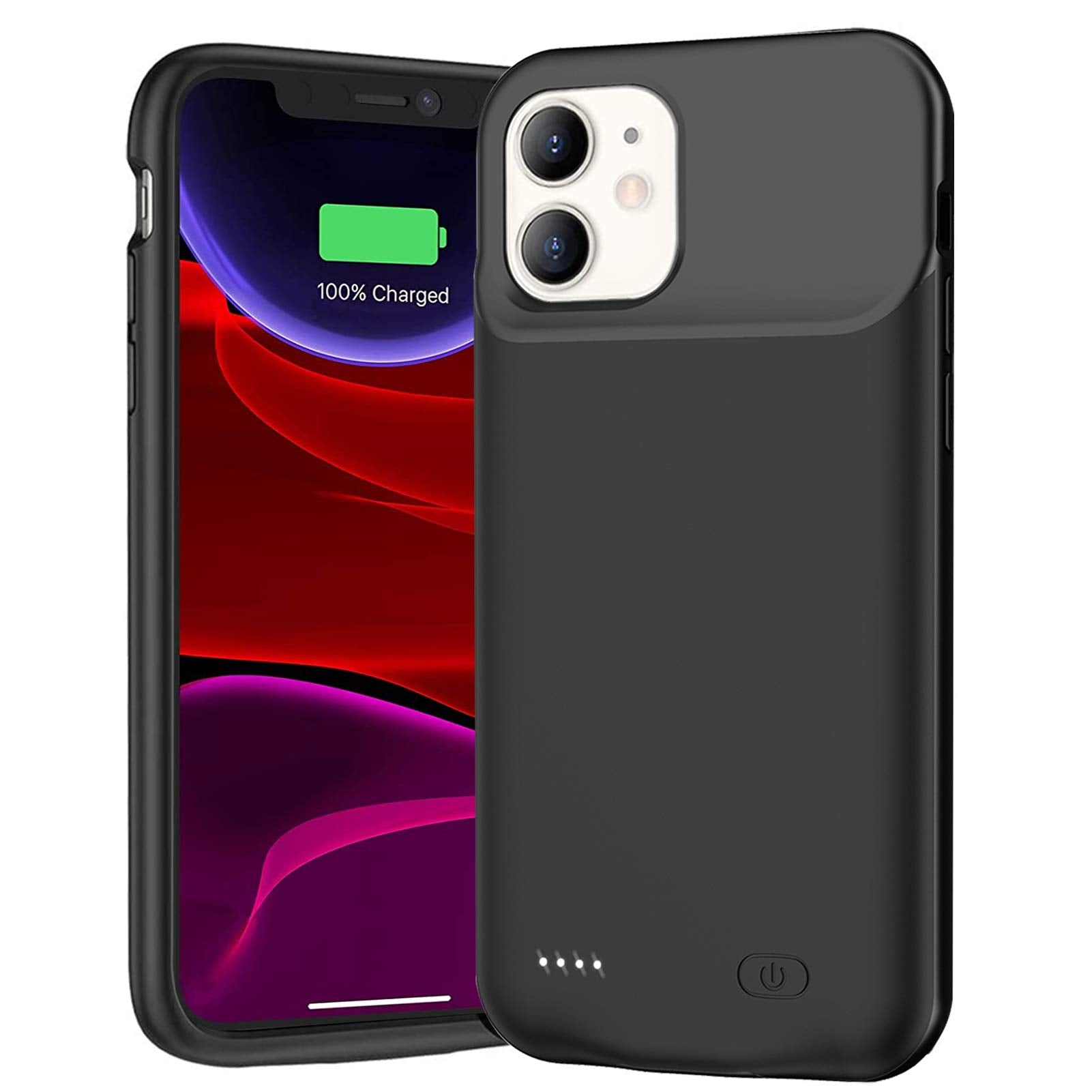 Battery Case For Iphone 11, Newest 7000Mah Slim Portable Protective Charging Case Compatible With Iphone 11 (6.1 Inch) Rechargea