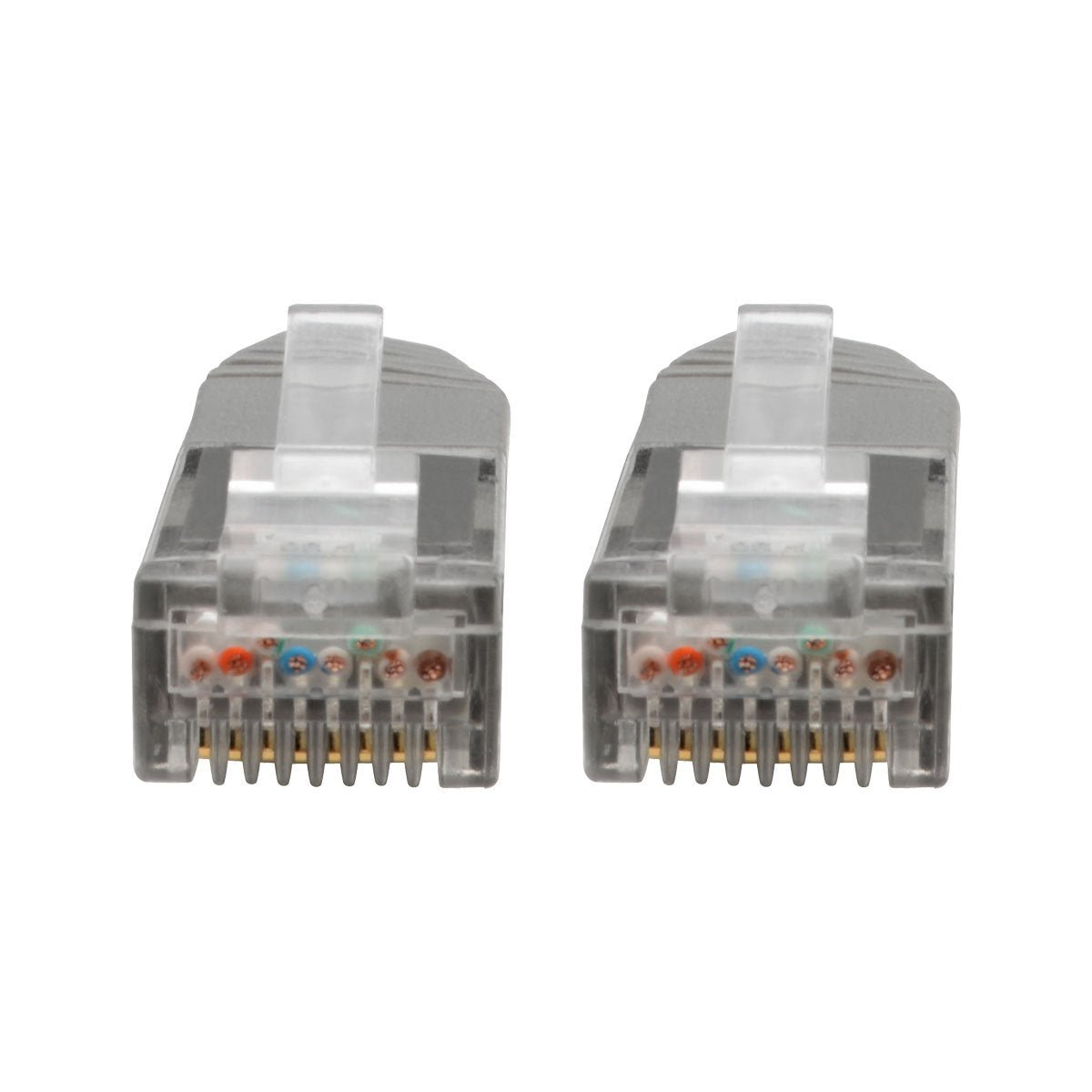 Tripp Lite Cat6 Cat5E Gigabit Molded Patch Cable Rj45 M/M 550Mhz Gray 1Ft 1' (N200 001 Gy)