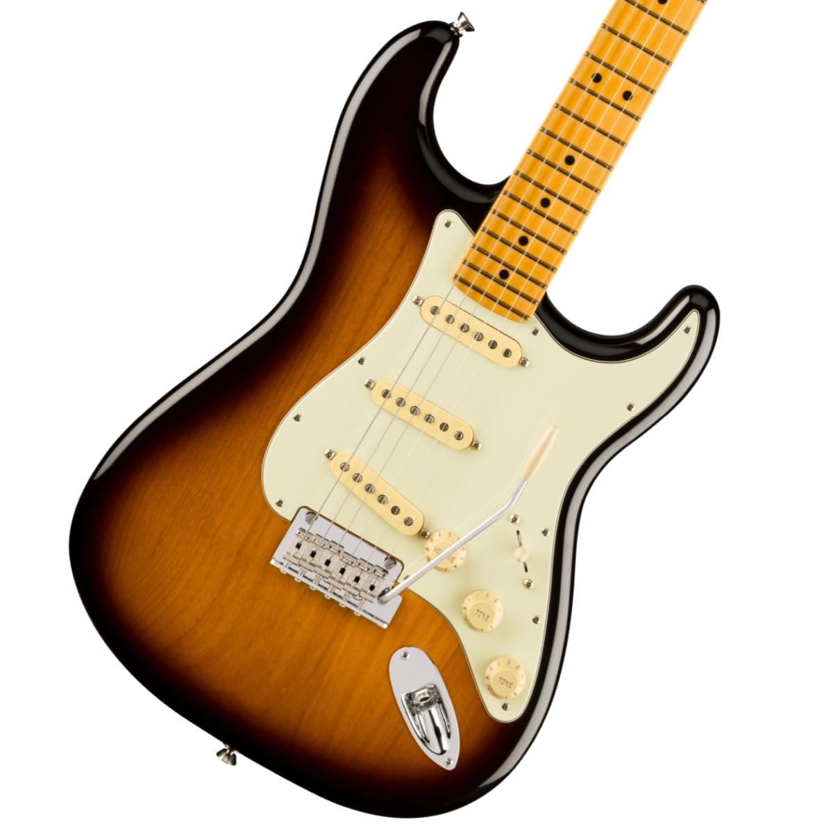 Fender 70th-anniversary American Professional II Stratocaster Electric Guitar with Maple Fingerboard - Anniversary 2-col