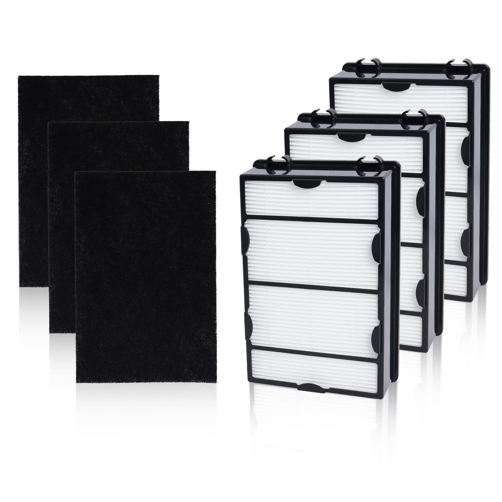 Hapf600 Hepa Filter Replacement Compatible With Holmes Air Purifier True Hepa Filter B&Carbon Pre Filters, Replace Hapf600D Hapf