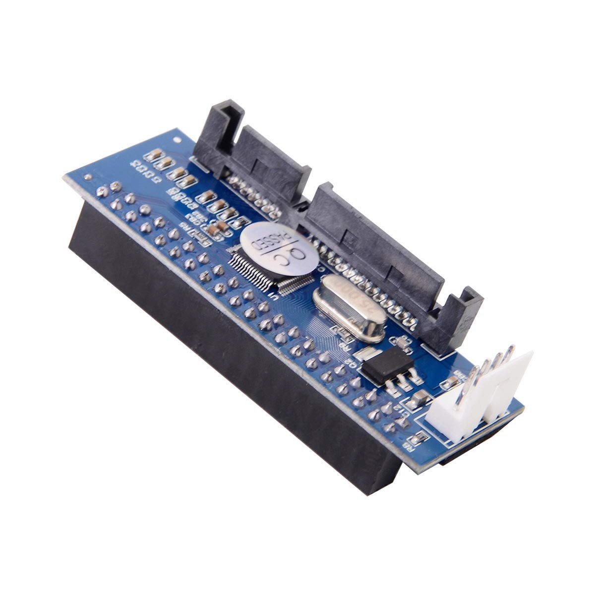 Cablecc Ide/Pata 40Pin Disk To Sata Female Converter Adapter Pcba For Desktop & 3.5'' Hard Disk Drive