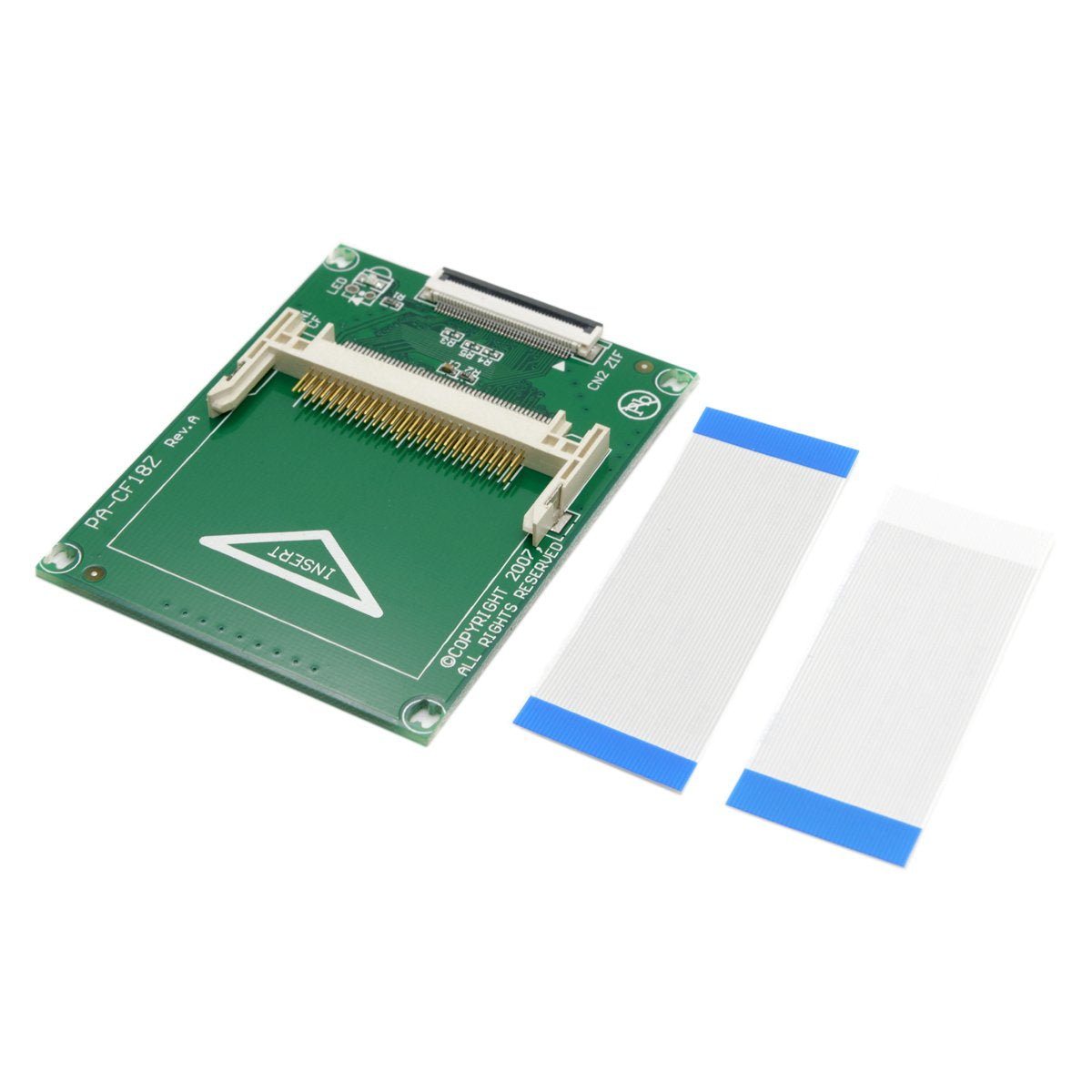 CY CF Memory Card Adapter SSD HDD Adapter 1.8 Compact Flash CF Memory Card to CE ZIF SSD HDD Adapter (Works as a HDD in TRUE IDE